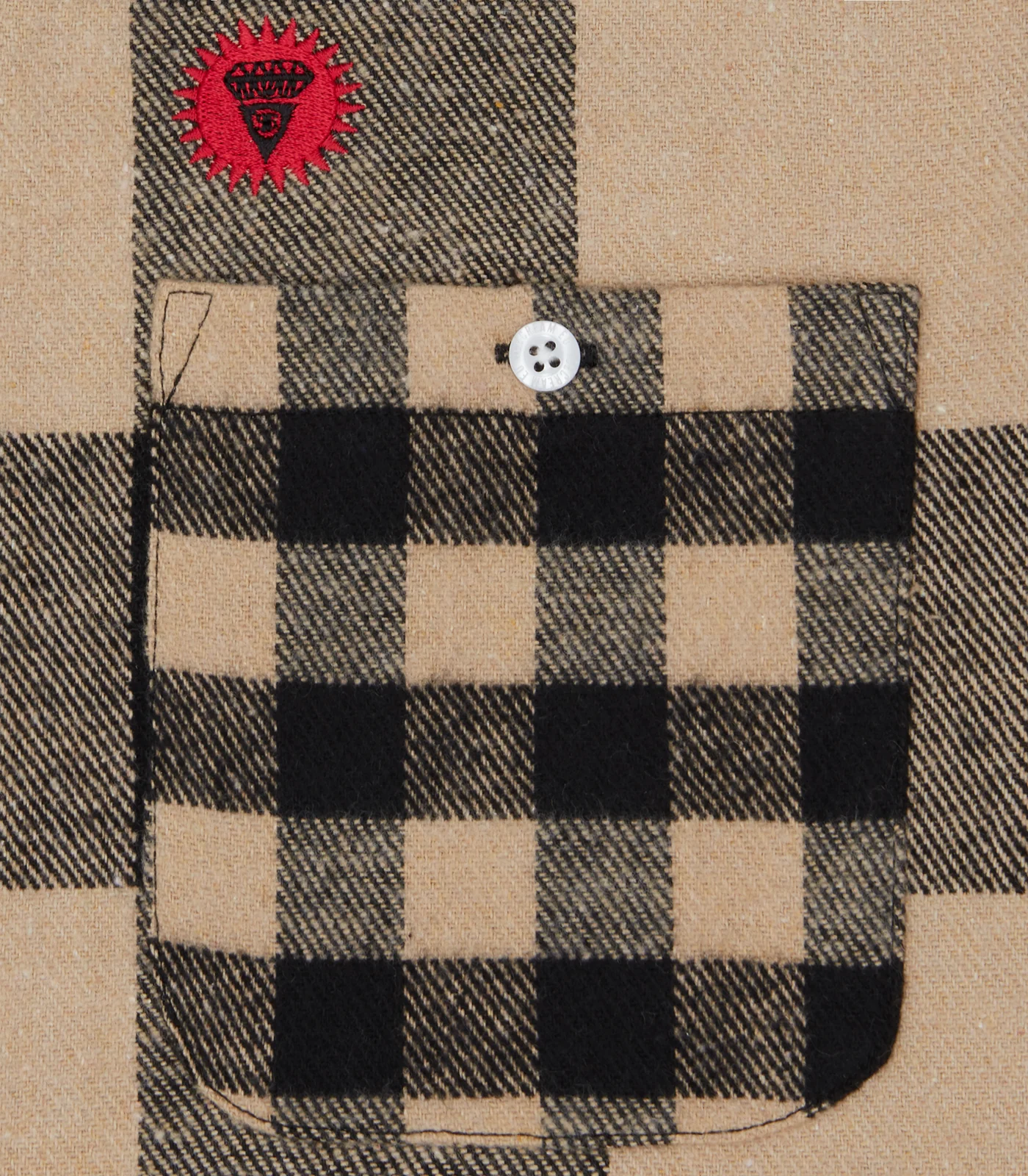 MULTI CHECK L/S SHIRT - BLACK CHECK - Image 5