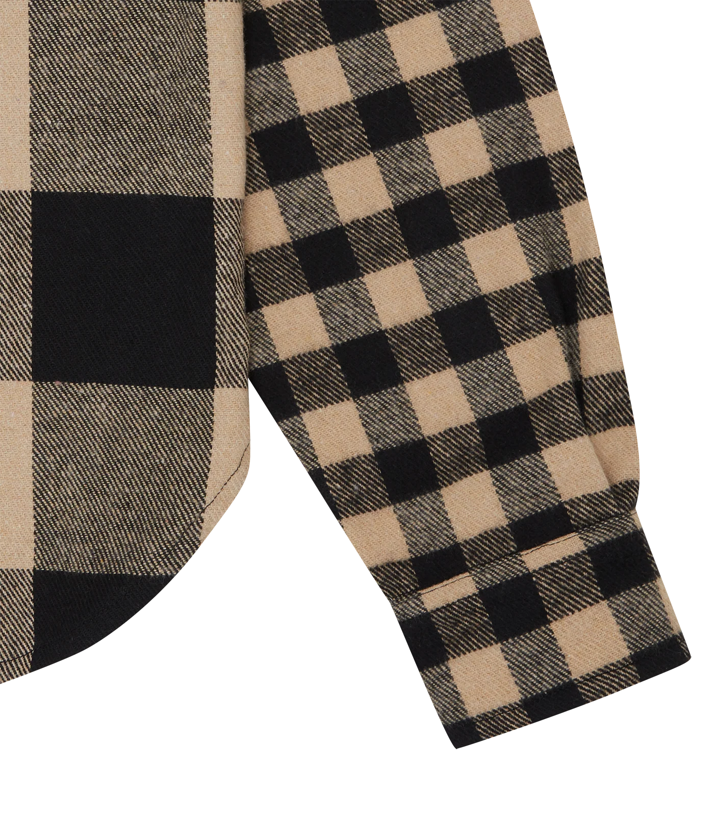 MULTI CHECK L/S SHIRT - BLACK CHECK - Image 6