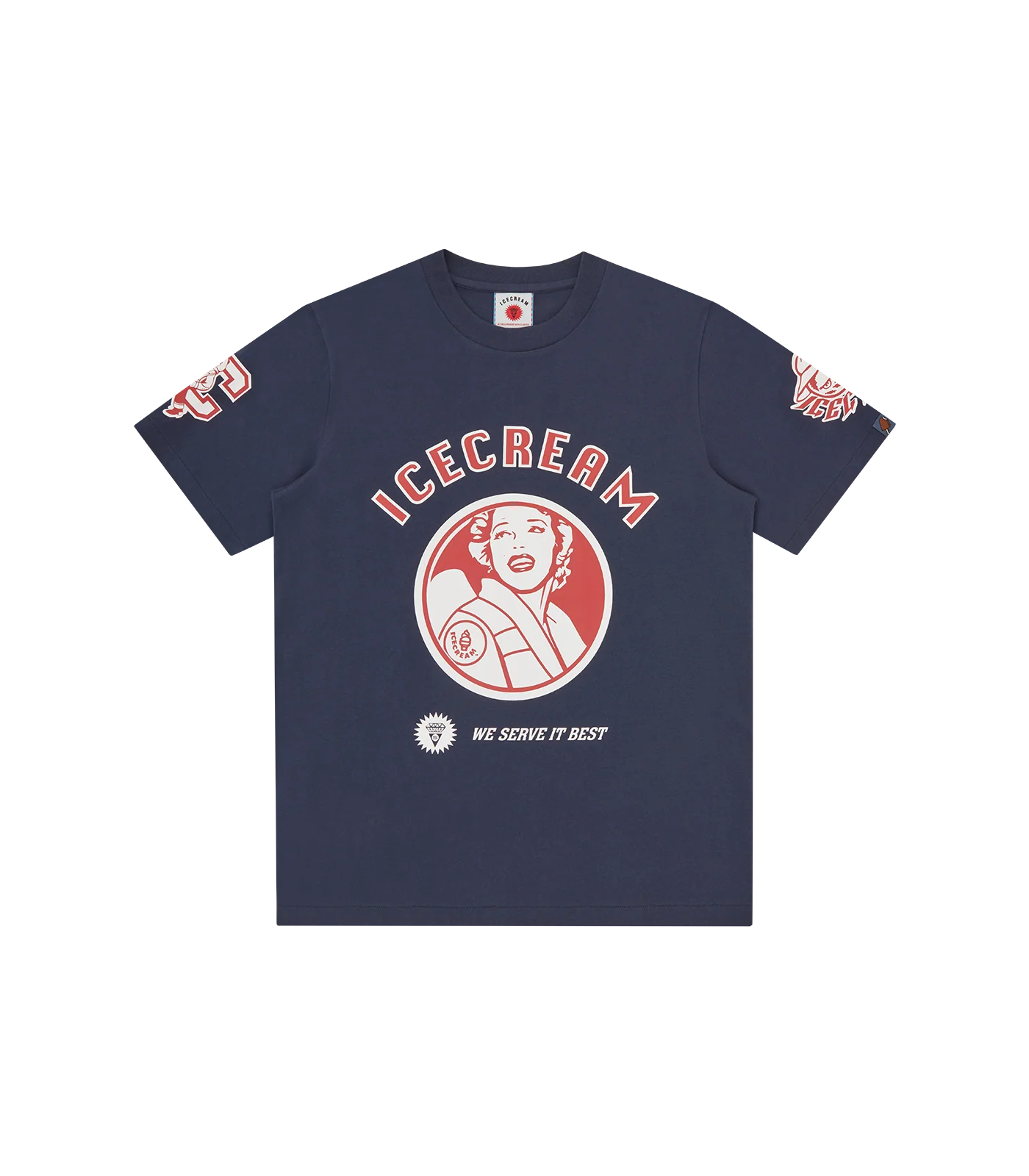 MULTI GRAPHIC T-SHIRT - NAVY