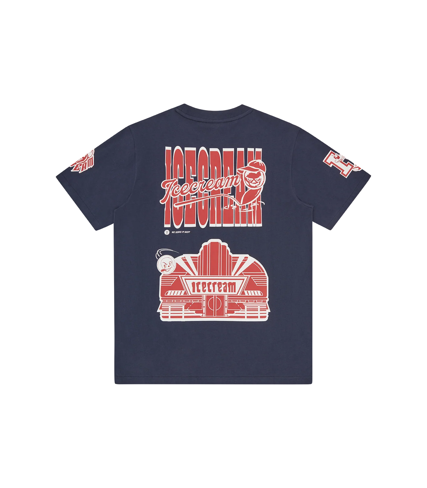 MULTI GRAPHIC T-SHIRT - NAVY - Image 2
