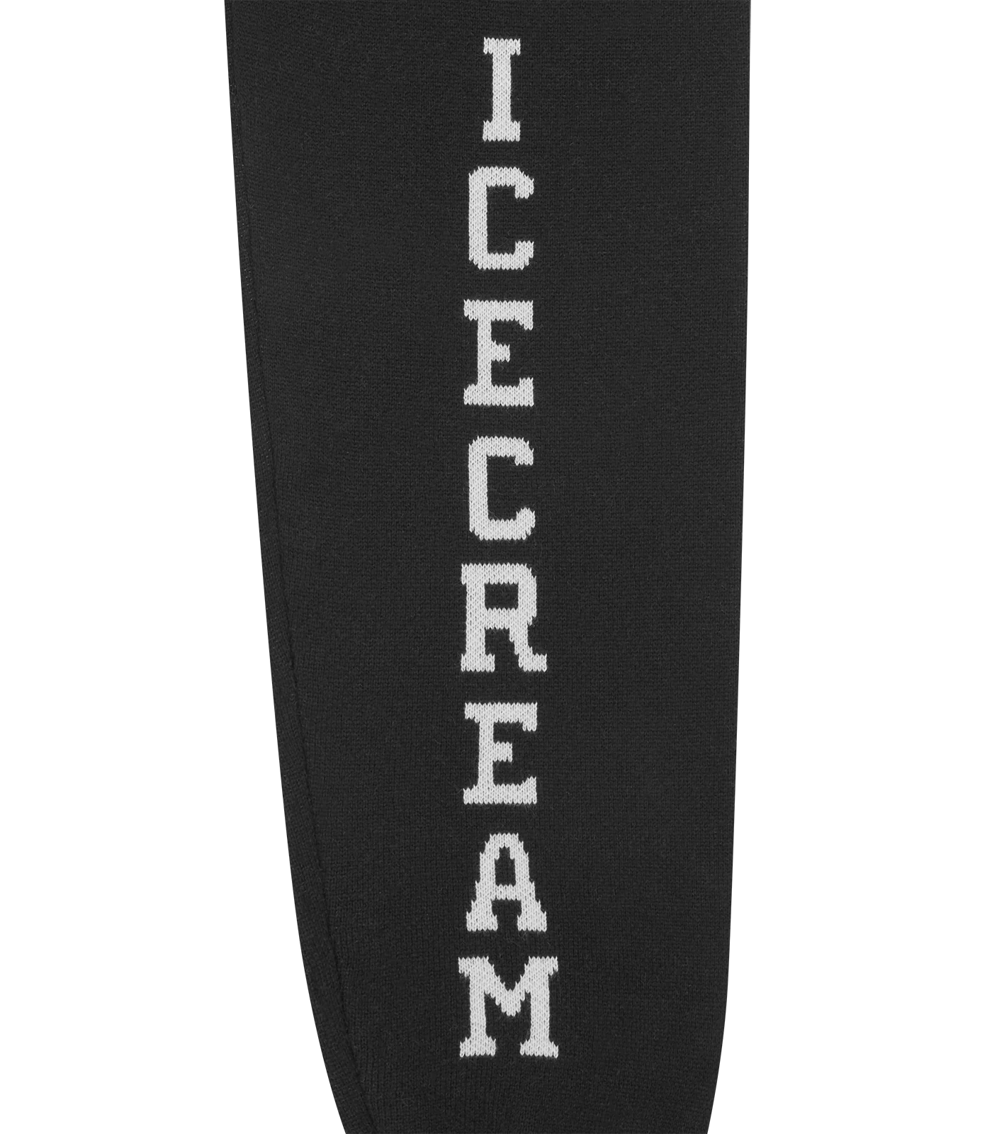 MULTI LOGO KNIT CREWNECK - BLACK - Image 6