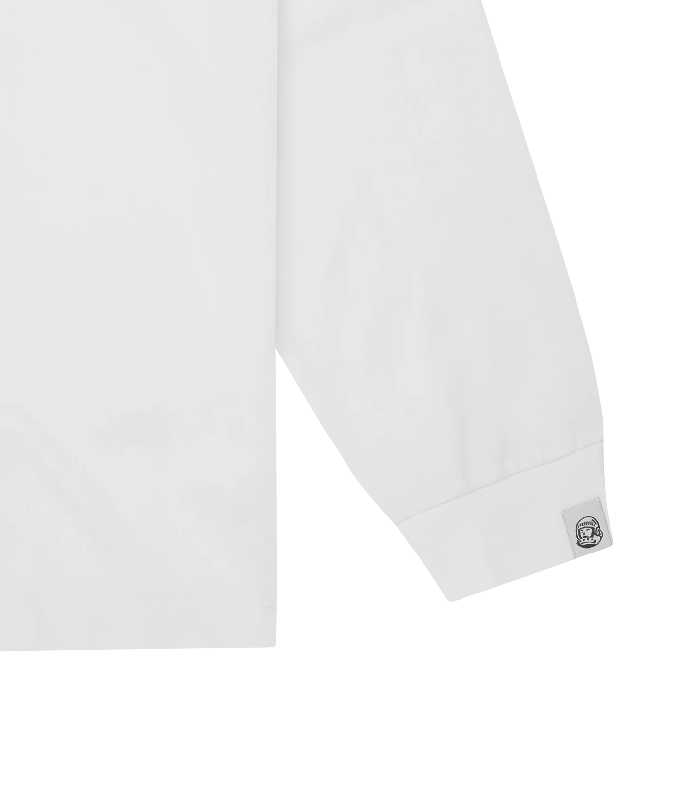 NEON OUTLINE ARCH LOGO L/S T-SHIRT - WHITE/GREEN - Image 3