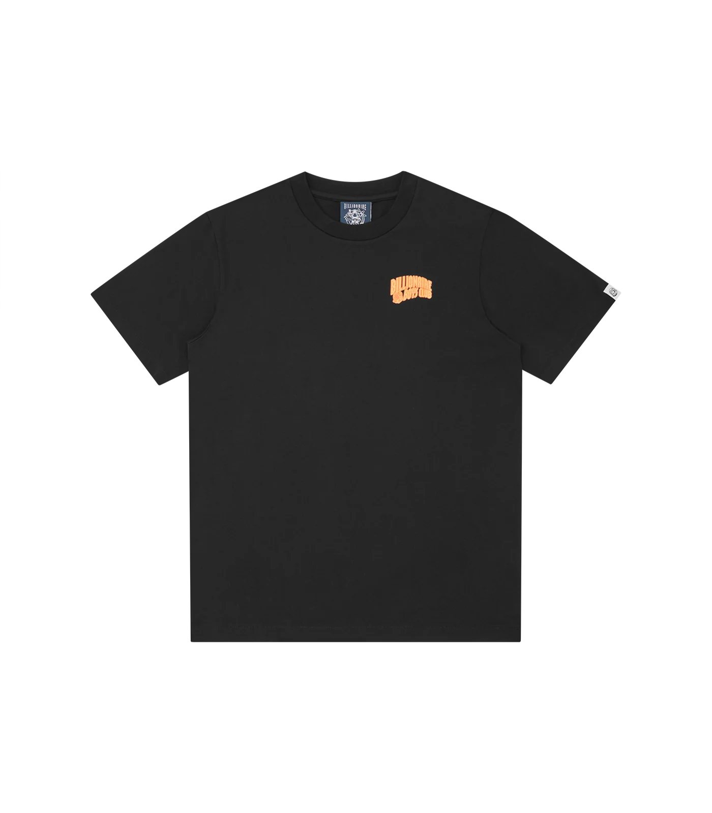 NEON OUTLINE ARCH LOGO T-SHIRT - BLACK/ORANGE