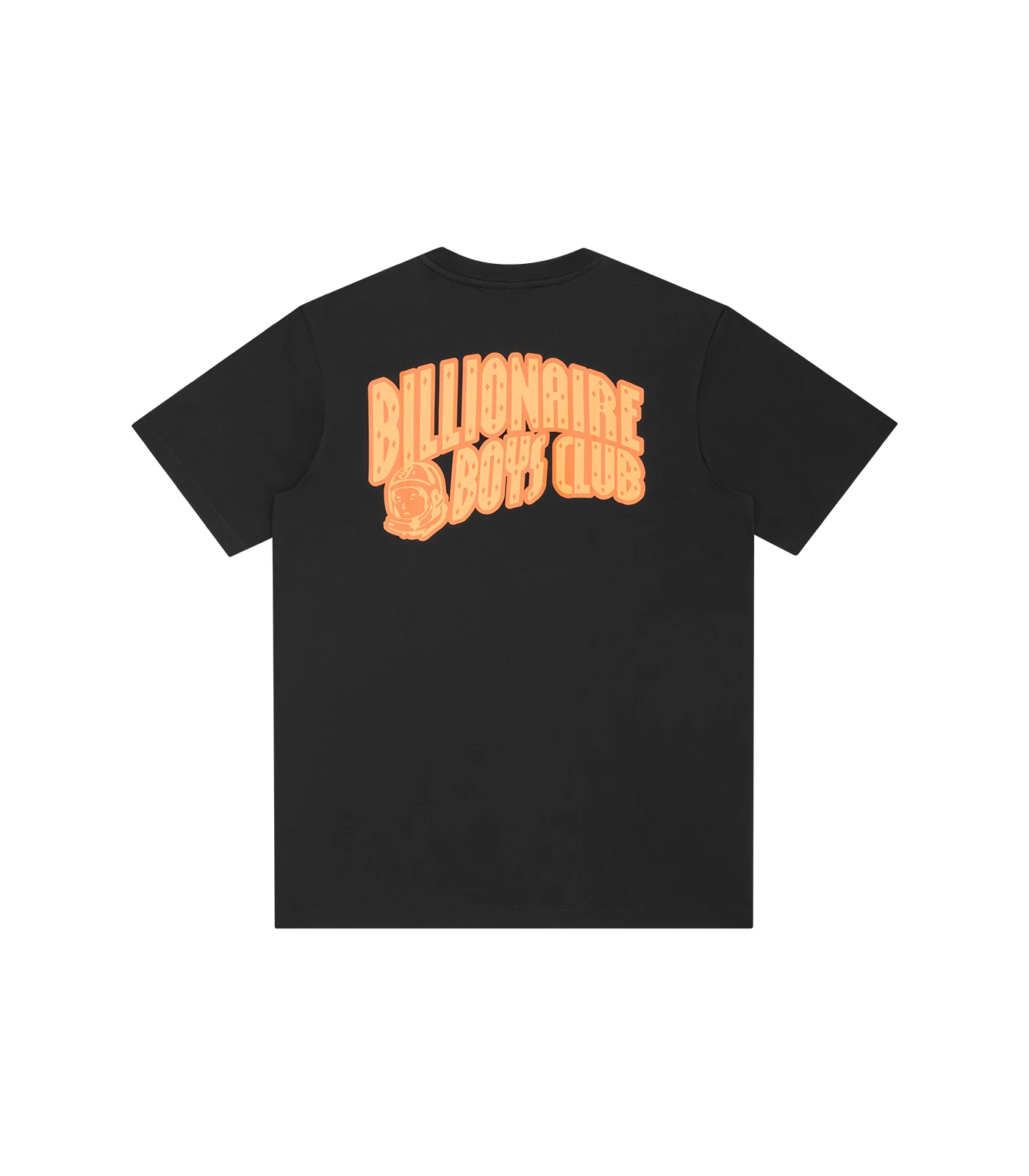 NEON OUTLINE ARCH LOGO T-SHIRT - BLACK/ORANGE - Image 2