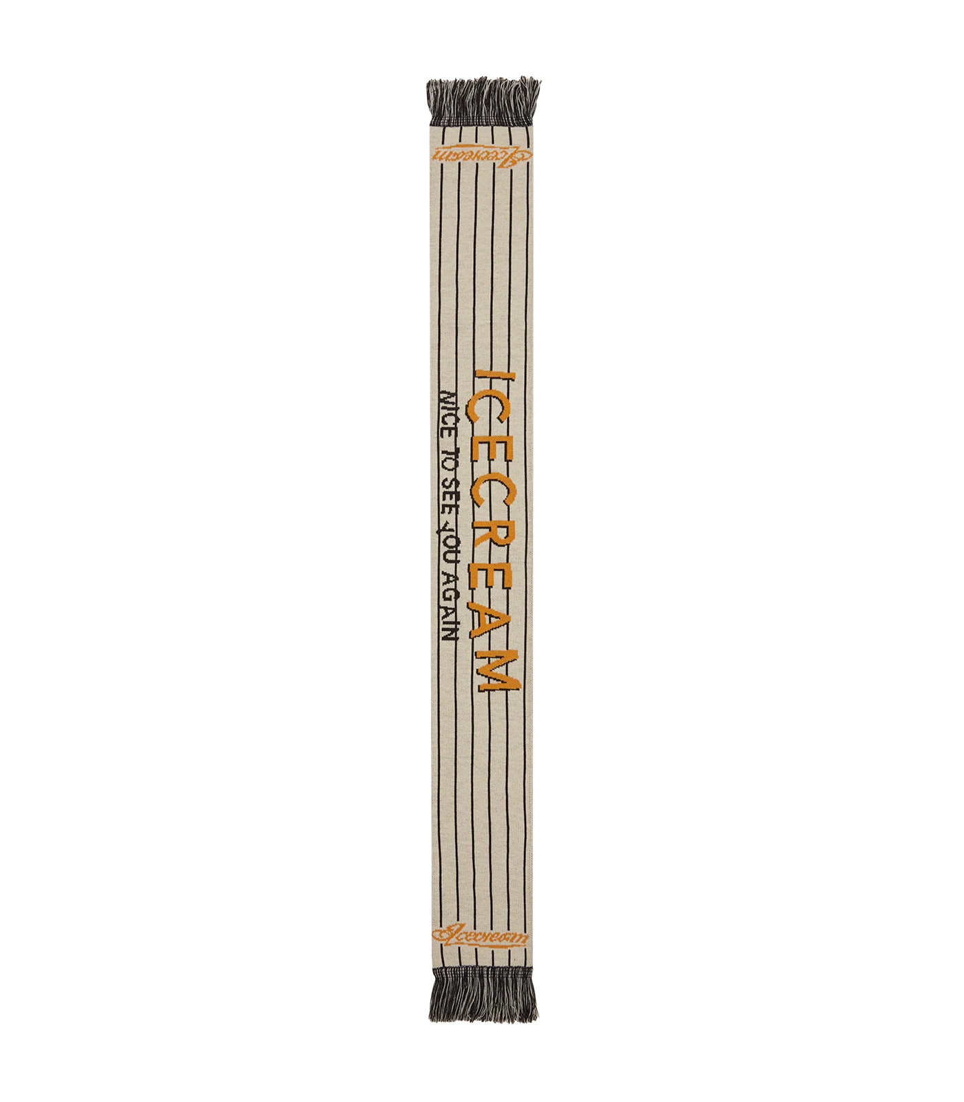 NICE TO SEE YOU SCARF - BEIGE