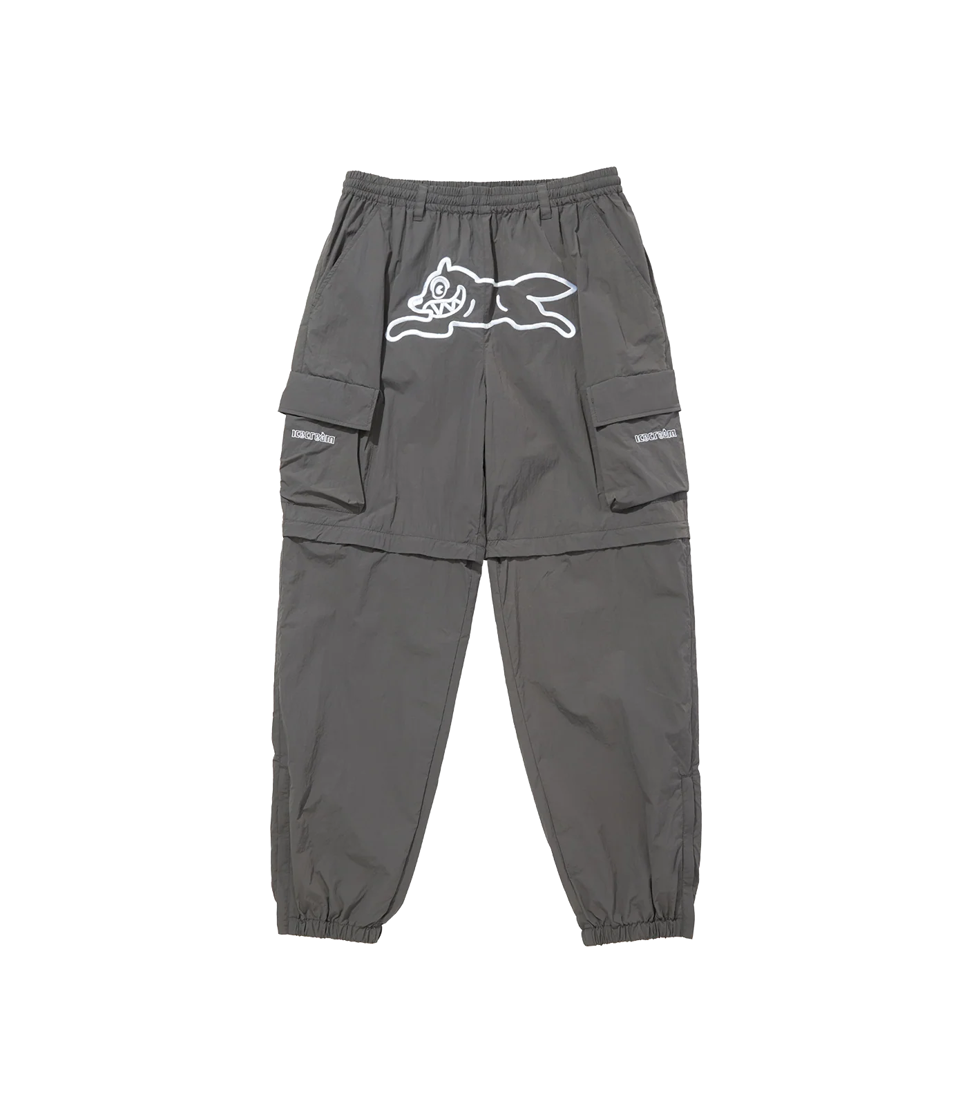 NYLON 2WAY PANTS - GREY