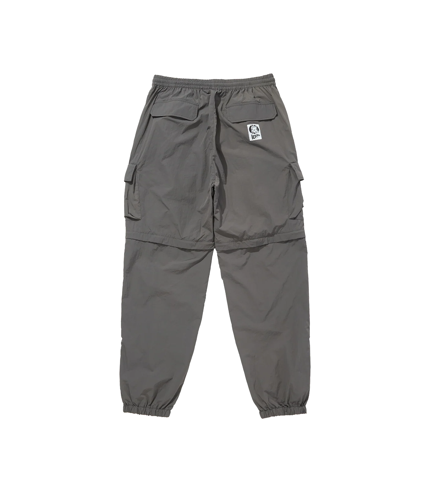 NYLON 2WAY PANTS - GREY - Image 2