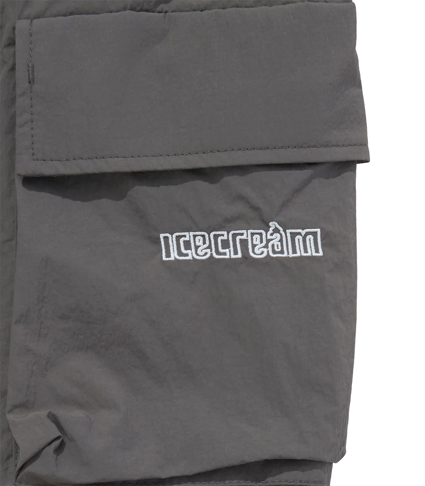 NYLON 2WAY PANTS - GREY - Image 6