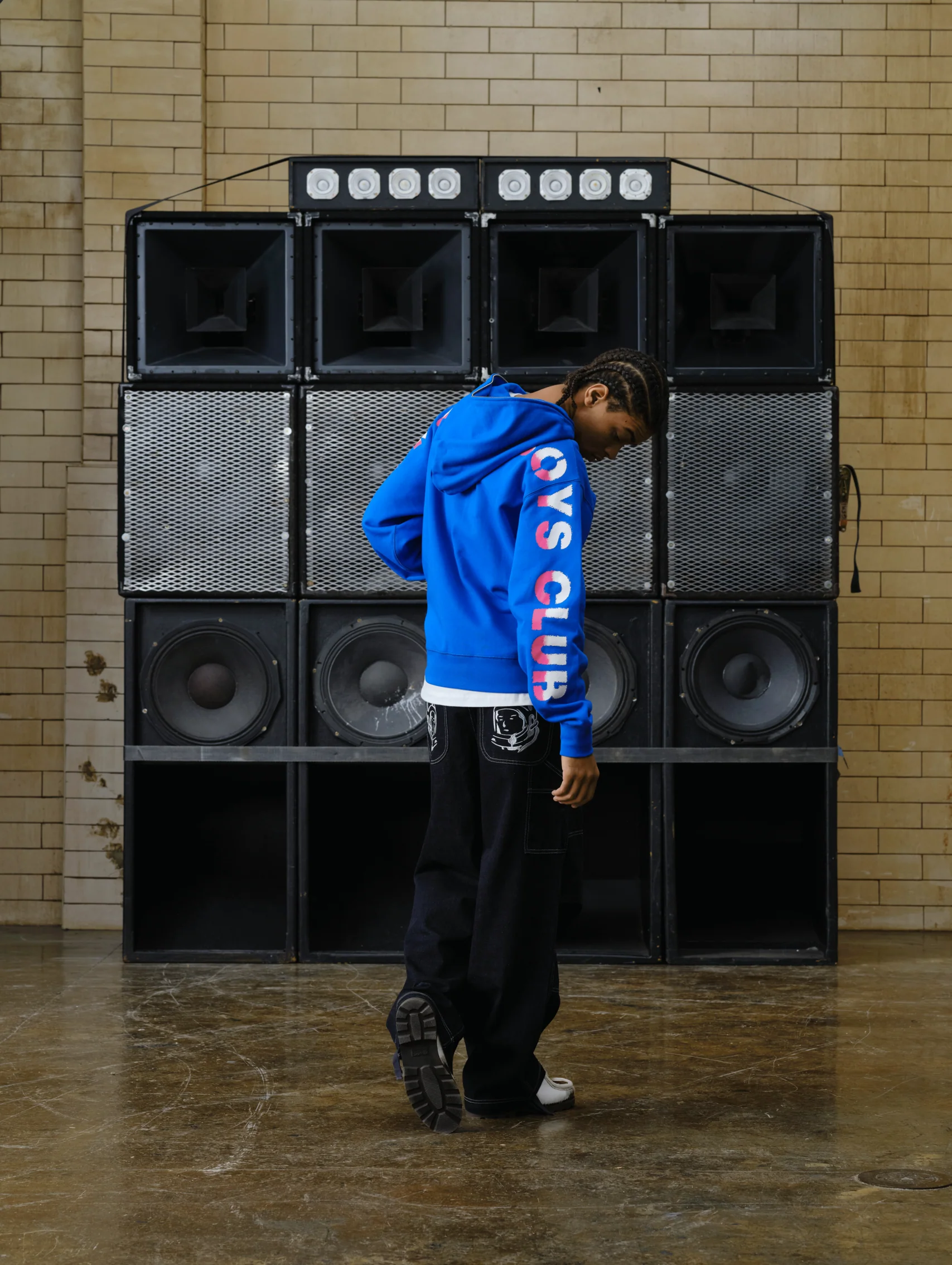 ODYSSEY SPRAYER ASTRO ZIP THROUGH HOOD - BLUE - Image 4