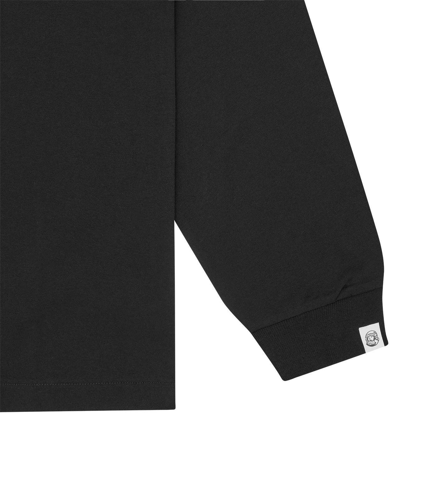 OUTLINE ARCH LOGO L/S T-SHIRT - BLACK/PURPLE - Image 3