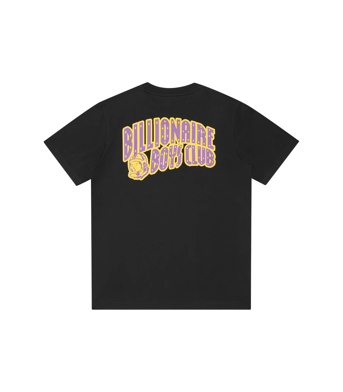 OUTLINE ARCH LOGO T-SHIRT - BLACK/PURPLE - Image 2