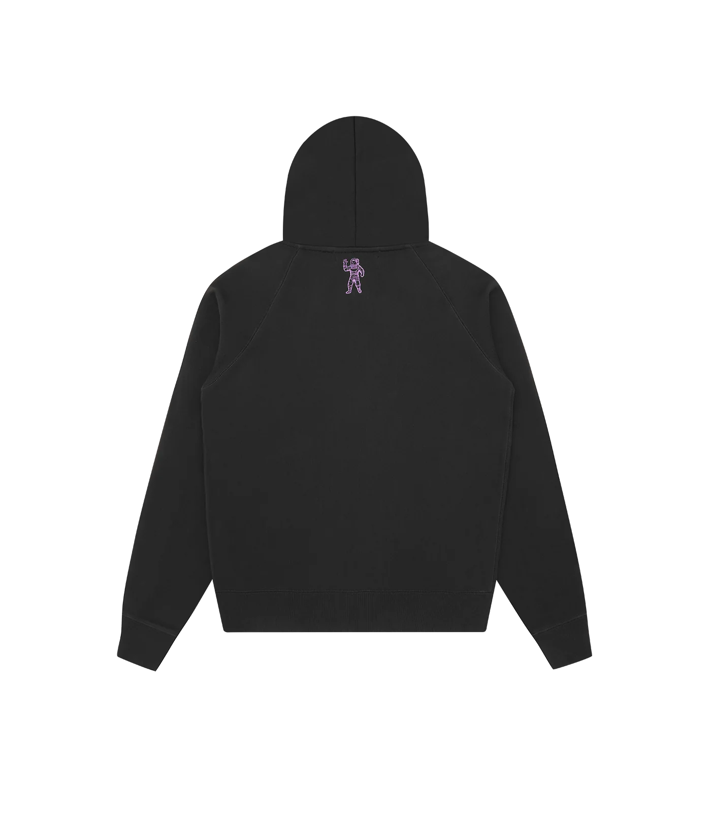OUTLINE ARCH LOGO ZIP THROUGH HOOD - BLACK/PURPLE - Image 2