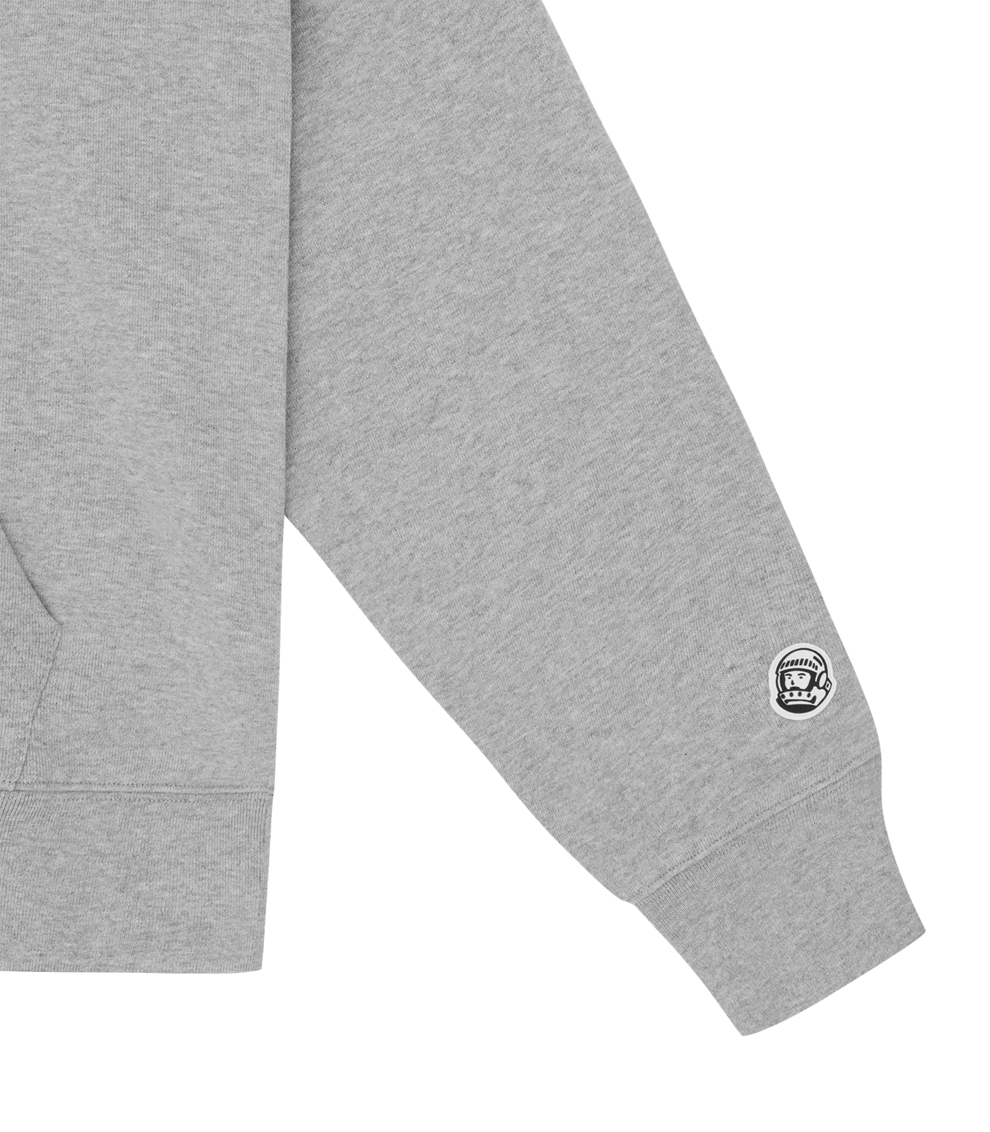 OVERLAY CAMO FILL ARCH LOGO POPOVER HOOD - HEATHER GREY - Image 4