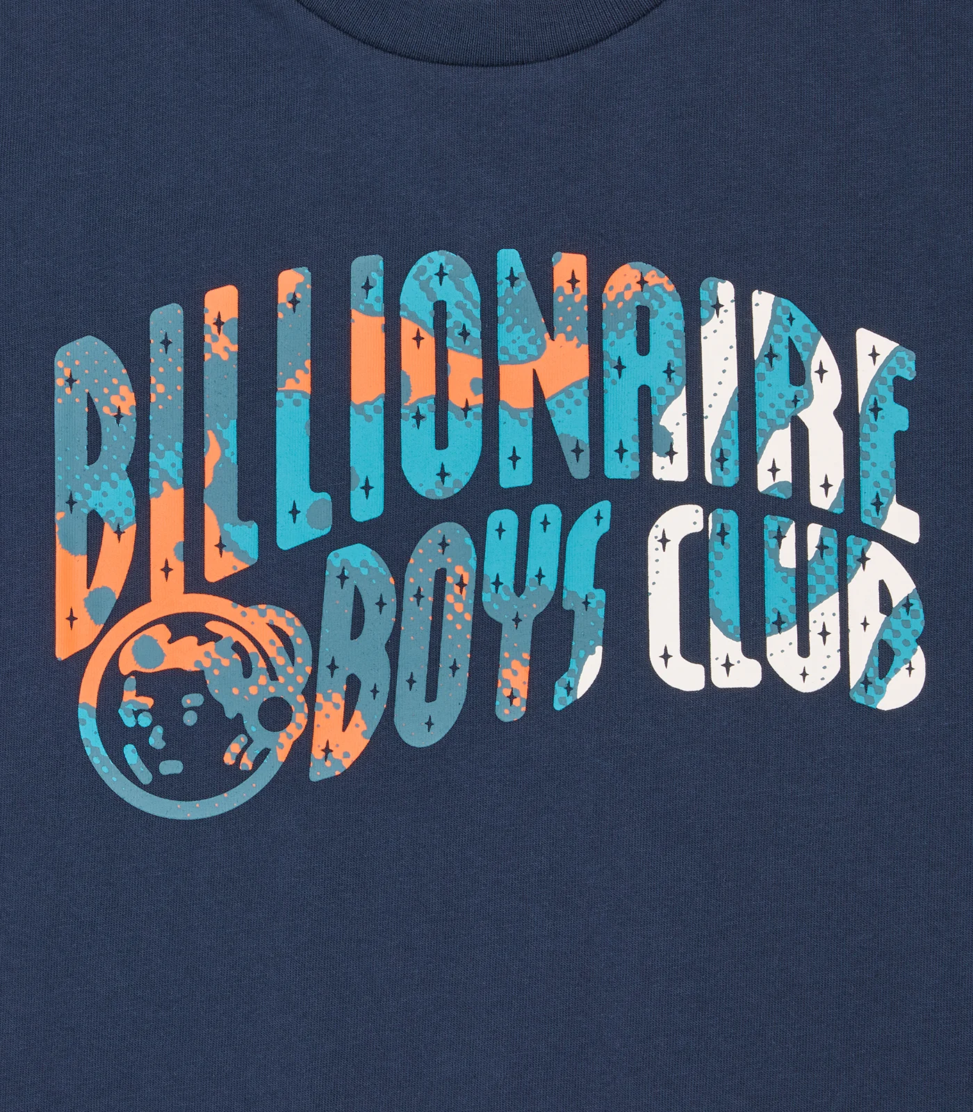 KIDS OVERLAY CAMO FILL ARCH LOGO T-SHIRT - NAVY - Image 3