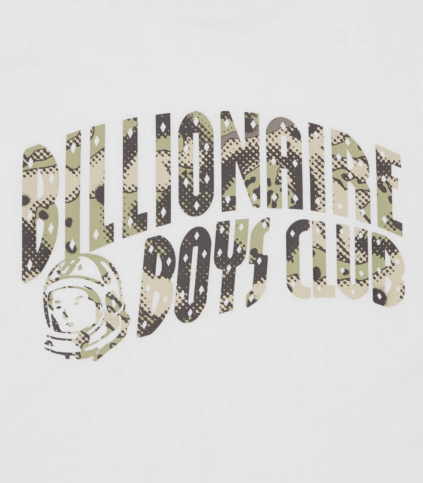 OVERLAY CAMO FILL ARCH LOGO T-SHIRT - WHITE - Image 3