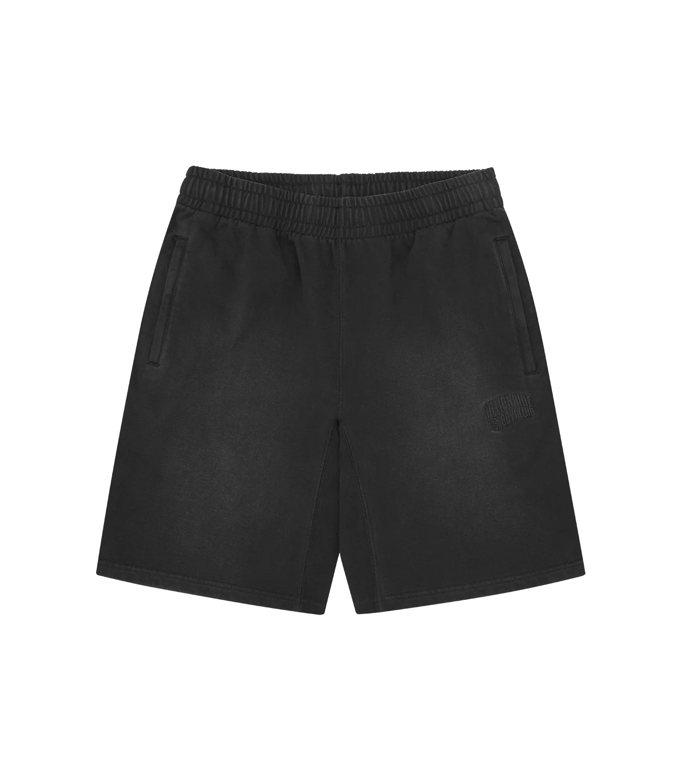 OVERSIZED ARCH LOGO SHORTS - BLACK