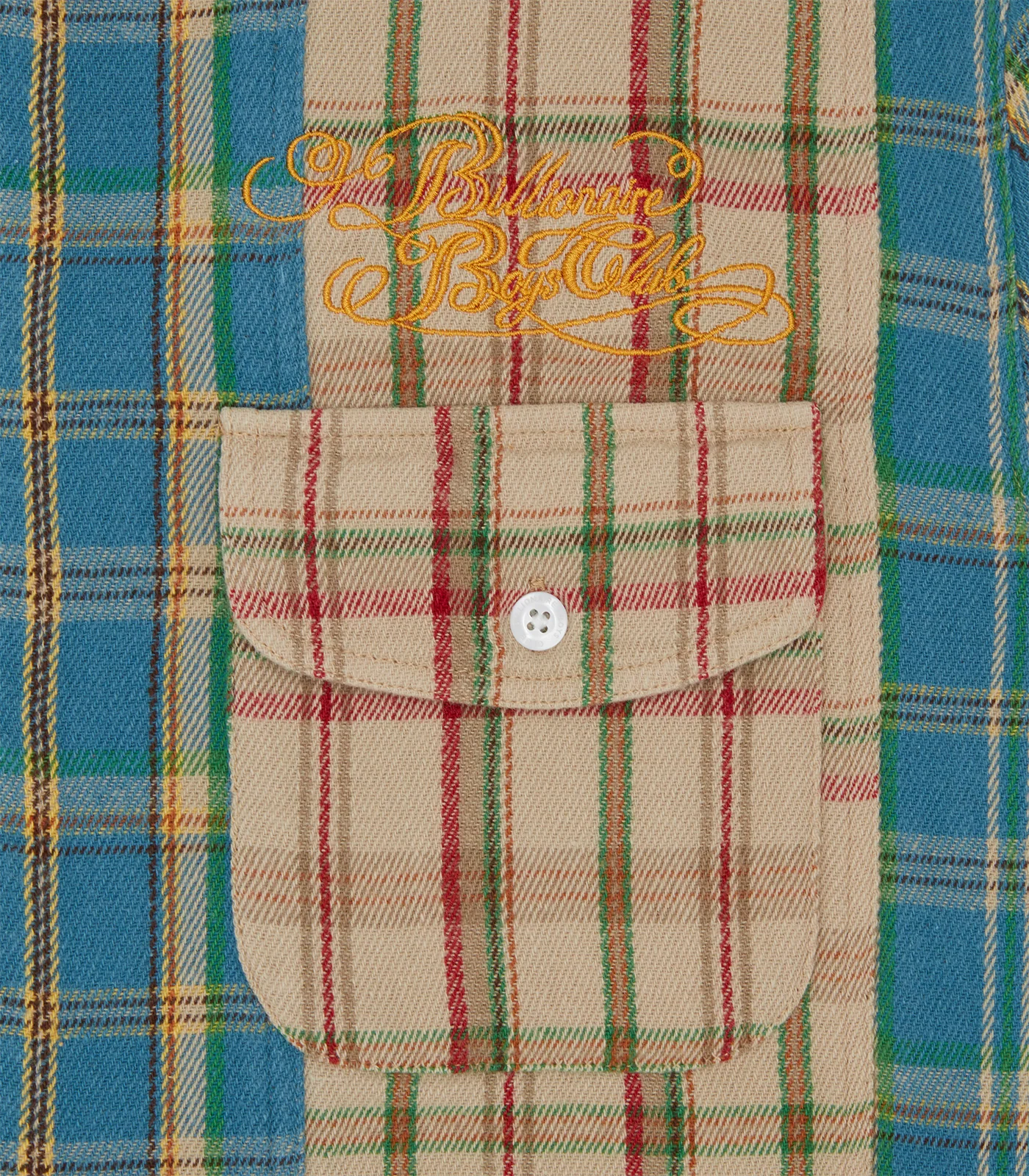 PANELLED CHECK SHIRT - MULTI CHECK - Image 4