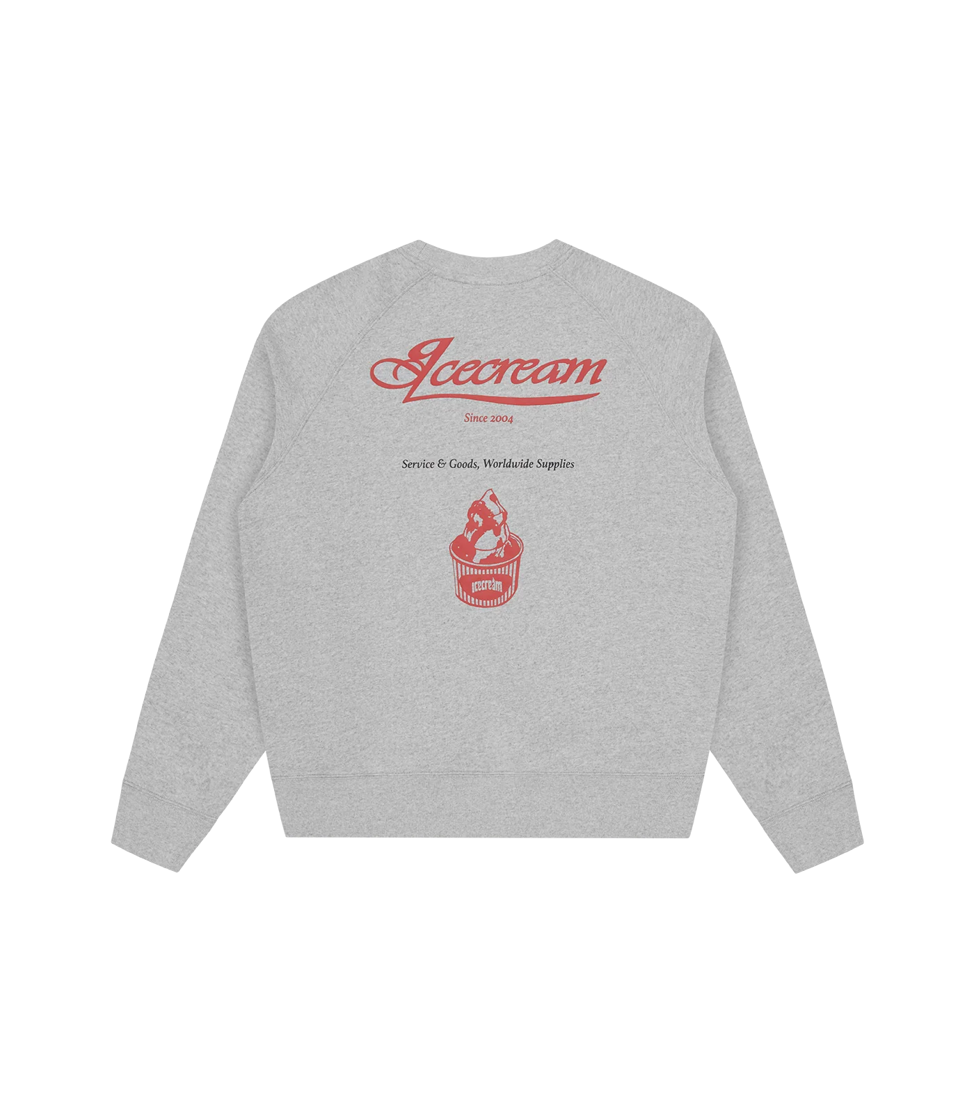 PARLOR CREWNECK - HEATHER GREY - Image 2