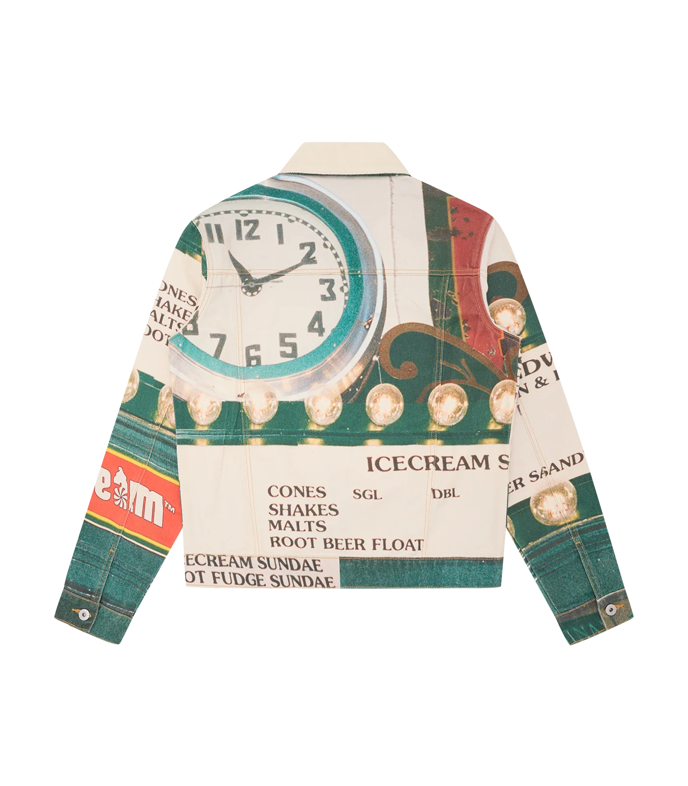 PARLOR DENIM TRUCKER JACKET - MULTI - Image 2