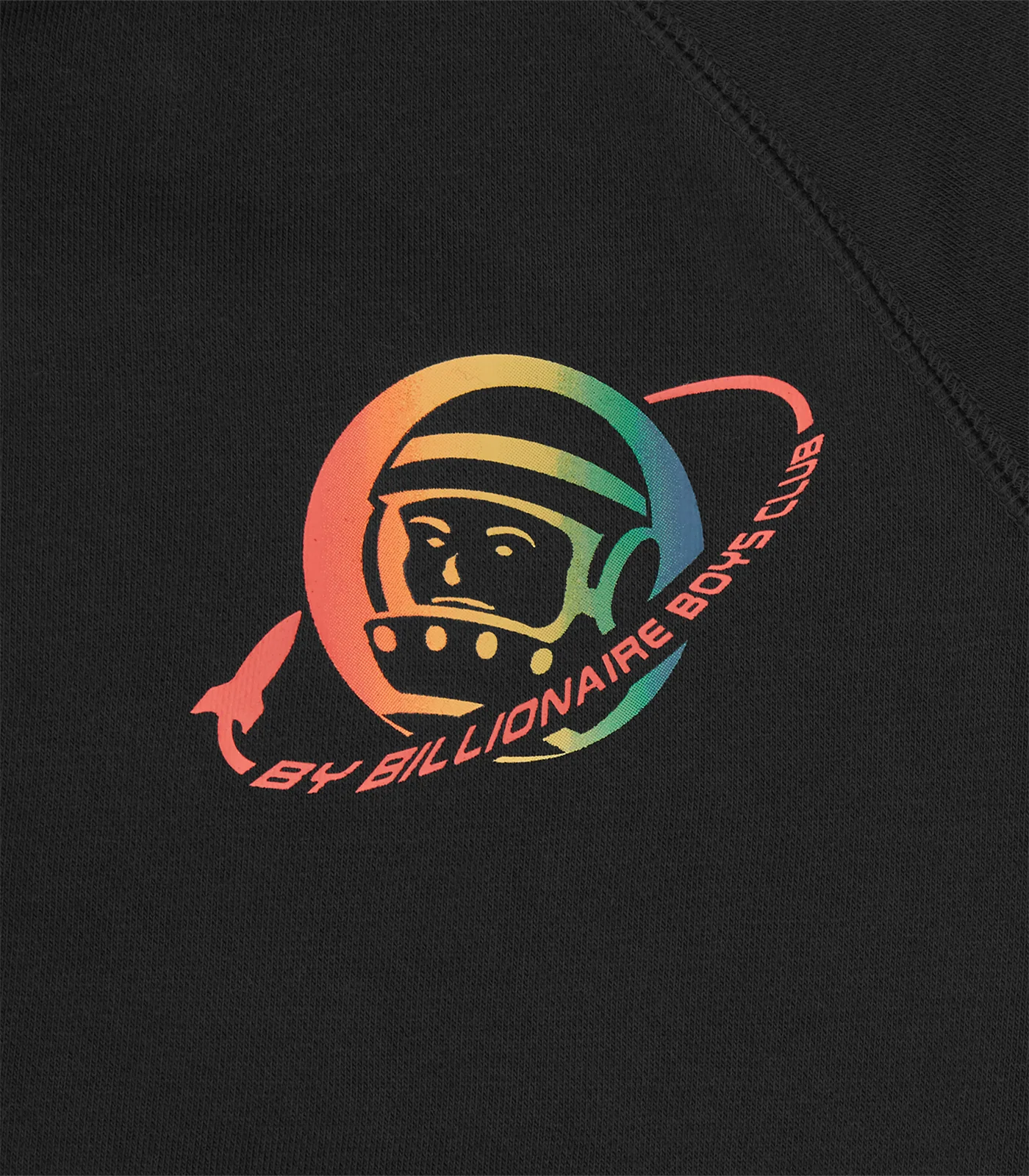 PLANET ASTRO ZIP-THROUGH HOOD - BLACK - Image 3