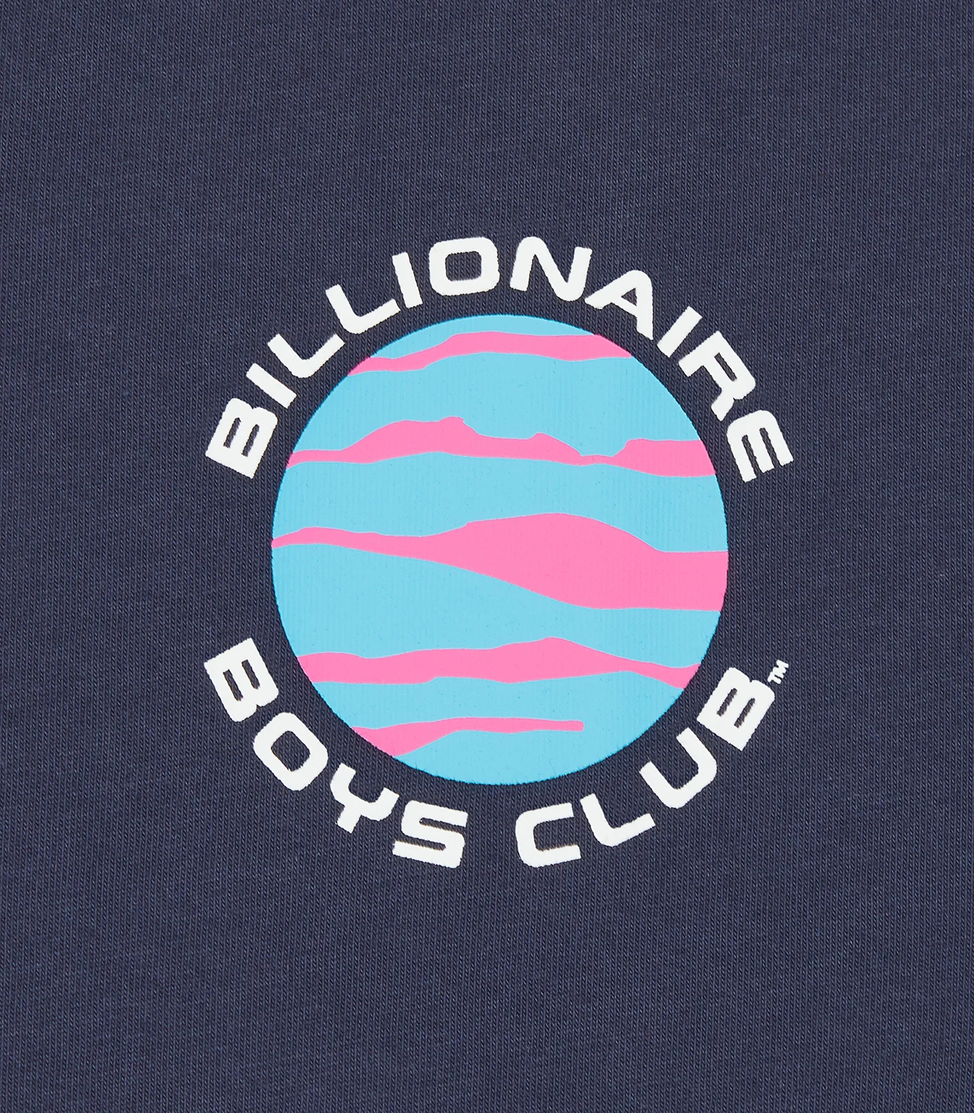 PLANET LOGO T-SHIRT - NAVY - Image 3