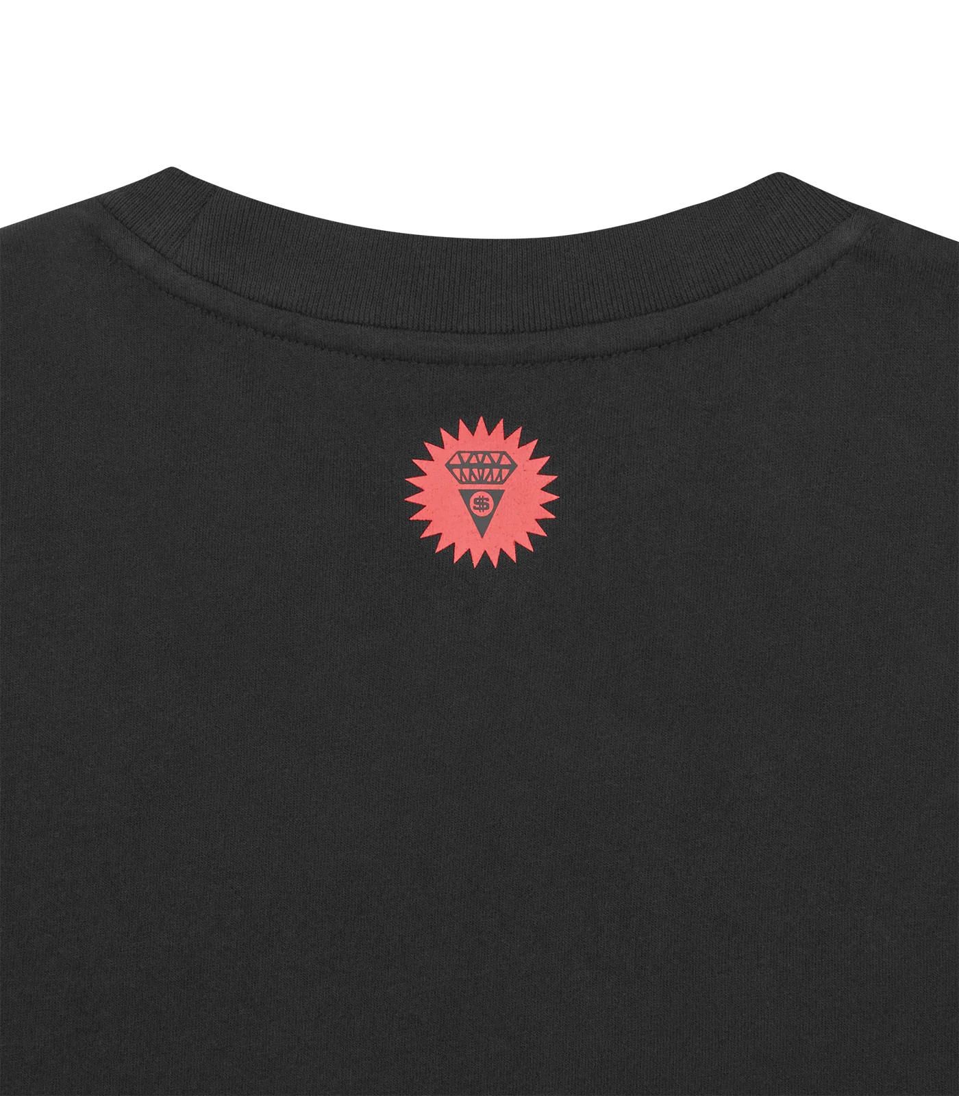 POLKA DOT RUNNING DOG T-SHIRT - BLACK - Image 4