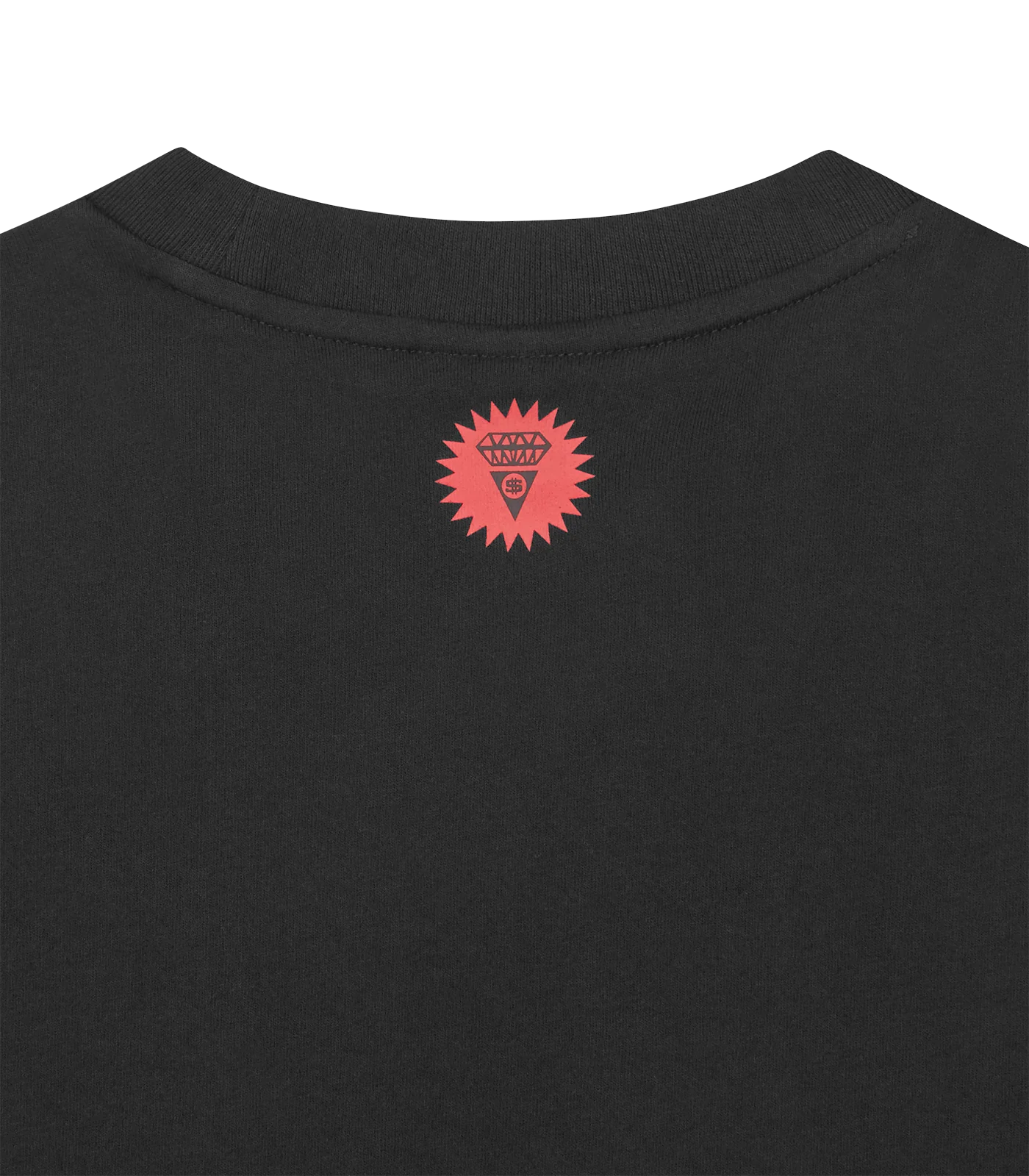 POP ART RUNNING DOG L/S T-SHIRT - BLACK - Image 6