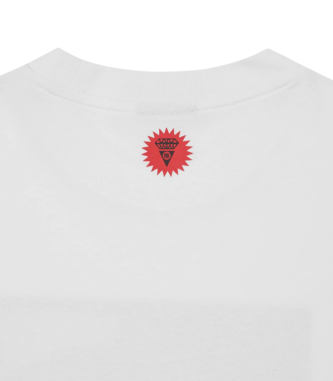 POP ART RUNNING DOG L/S T-SHIRT - WHITE - Image 6
