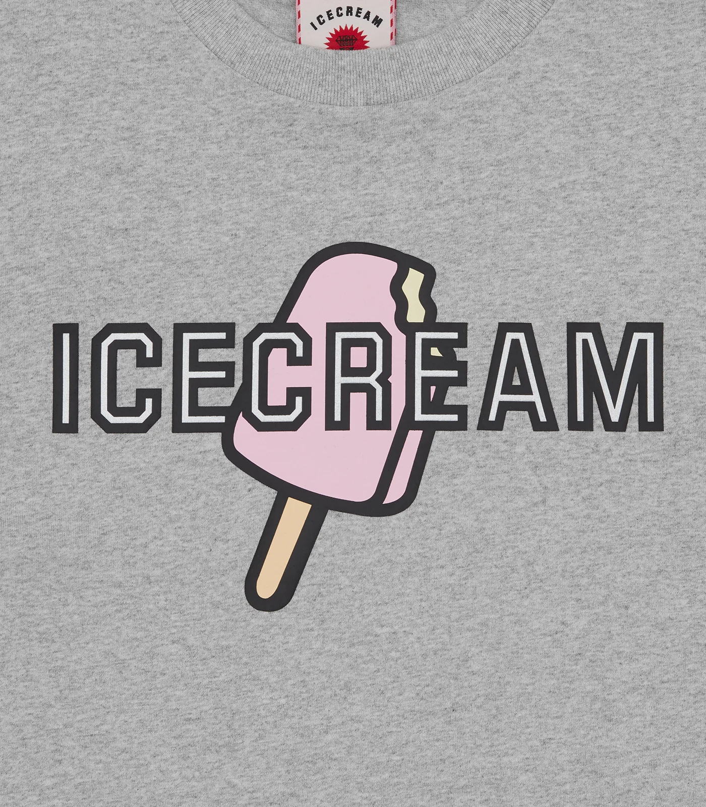 POPSICLE T-SHIRT - HEATHER GREY - Image 4