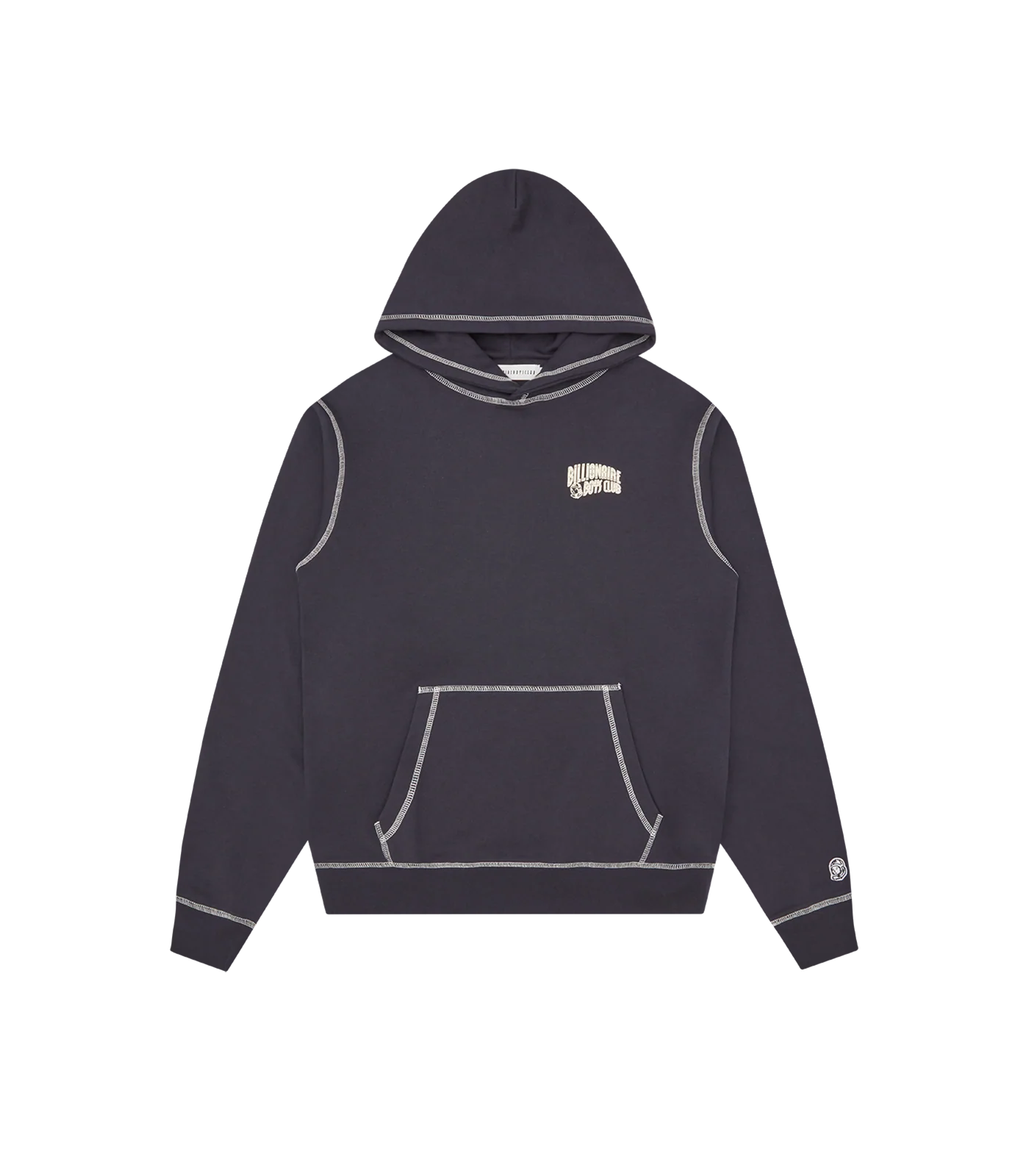 SMALL ARCH LOGO CONTRAST STITCH POPOVER - NAVY