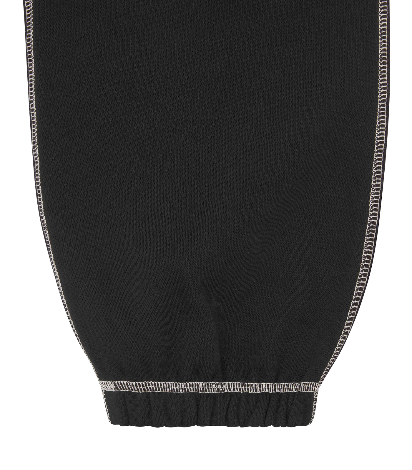 SMALL ARCH LOGO CONTRAST SWEATPANTS - BLACK - Image 5