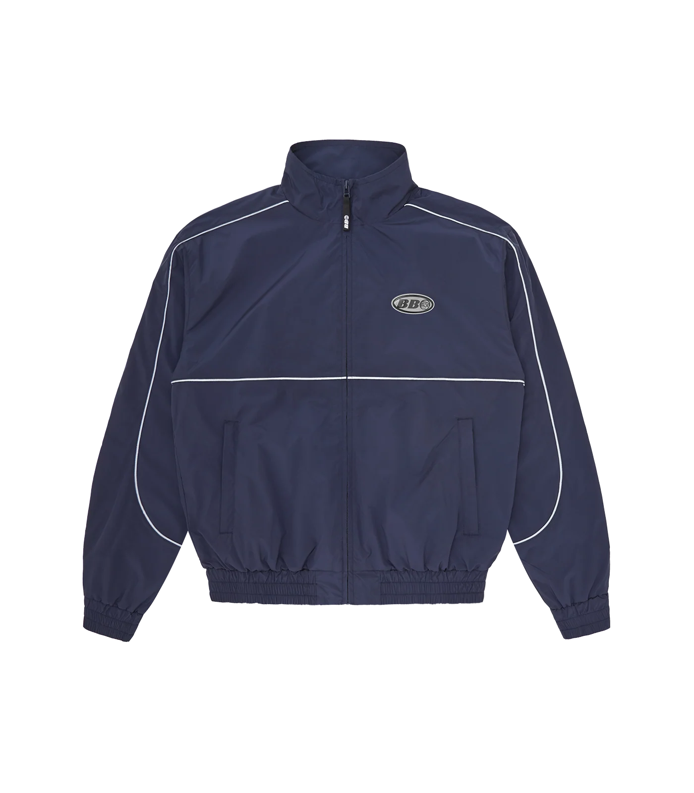 REFLECTIVE BB ASTRO TRACK TOP - NAVY