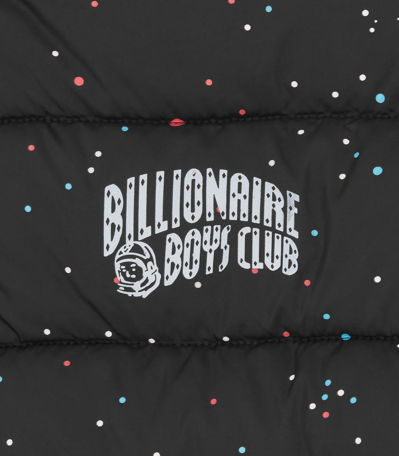 REFLECTIVE SMALL ARCH LOGO PUFFER JACKET - GALAXY - Image 3