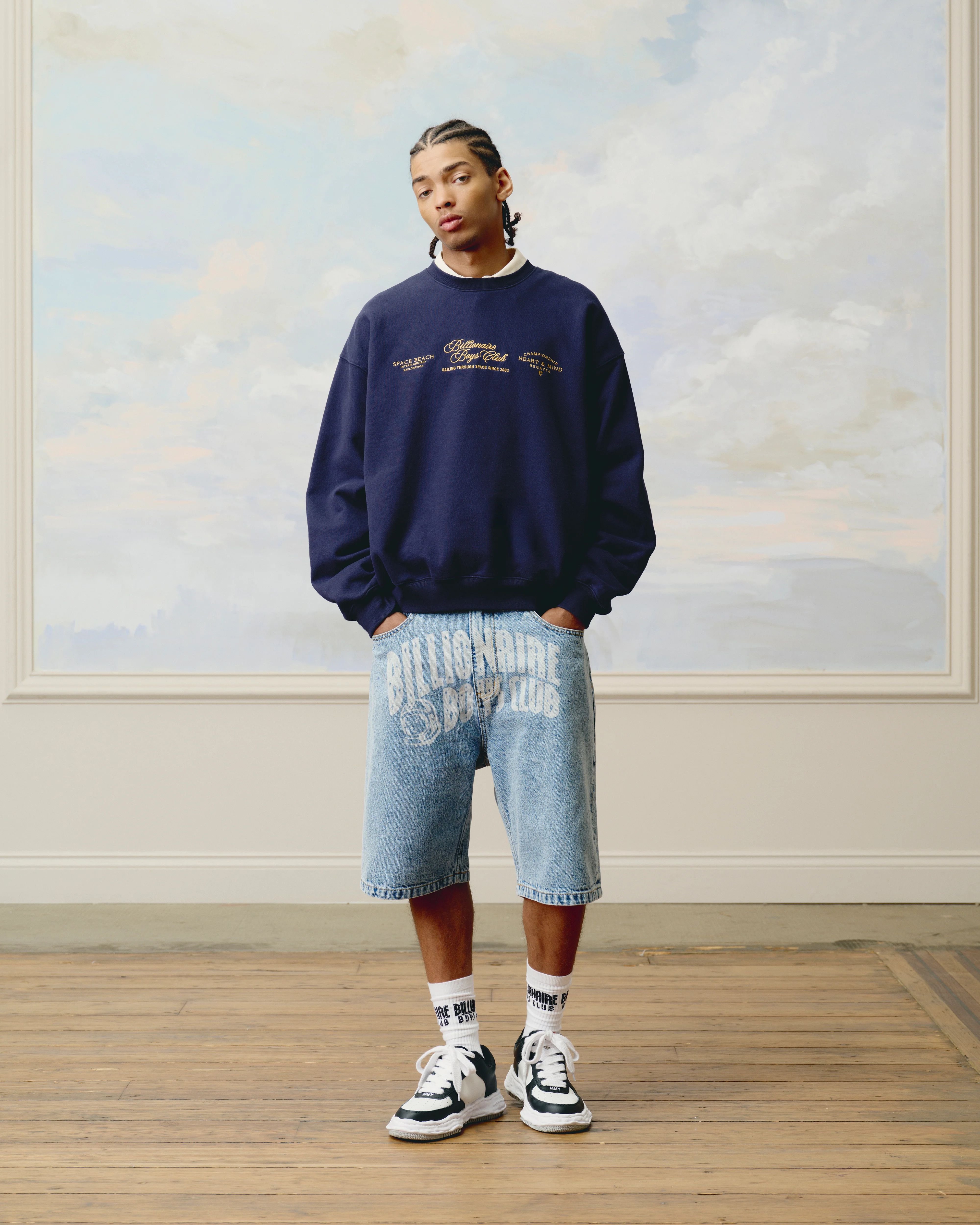 REGATTA CREWNECK - NAVY - Image 2
