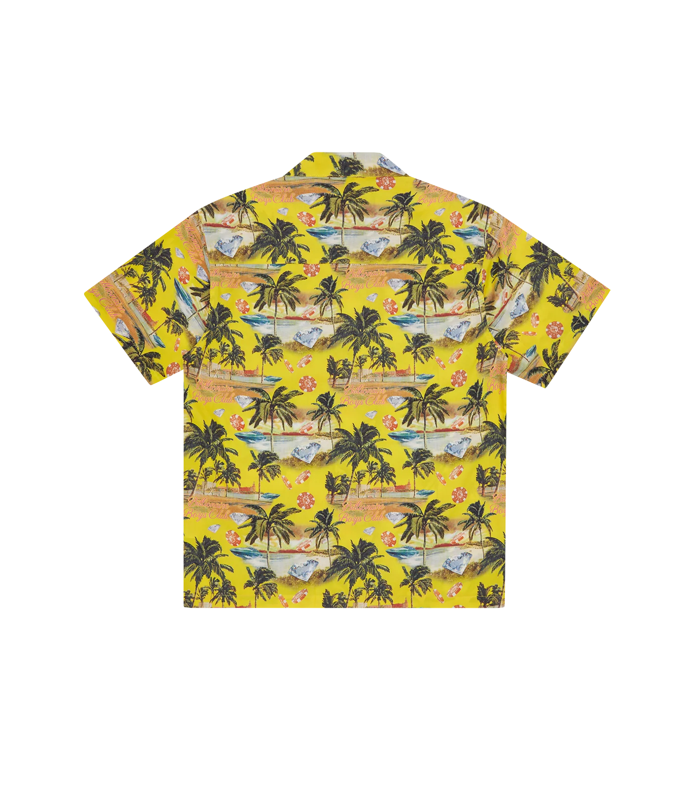 RESORT CAMP COLLAR SHIRT - YELLOW - Image 2