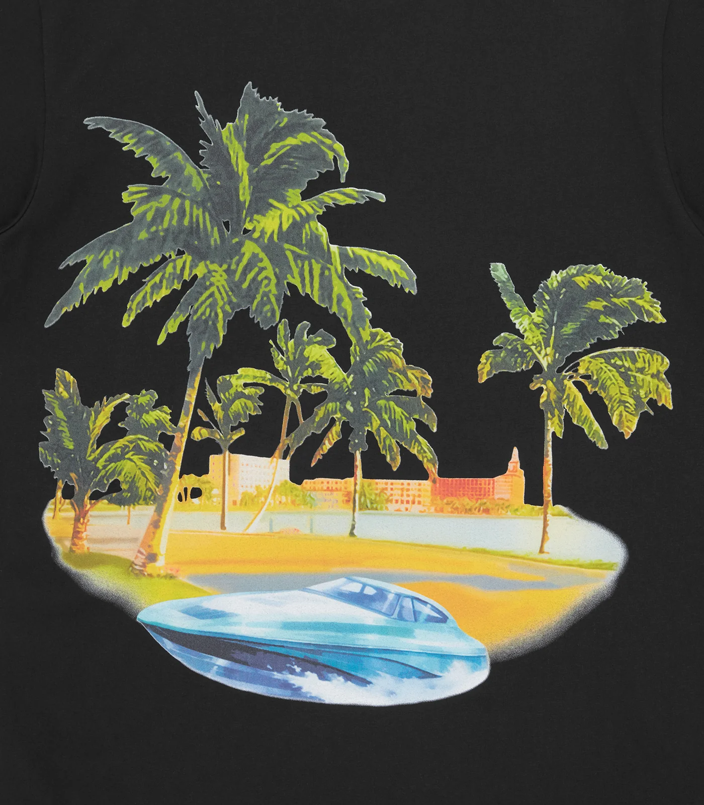 RESORT T-SHIRT - BLACK - Image 4