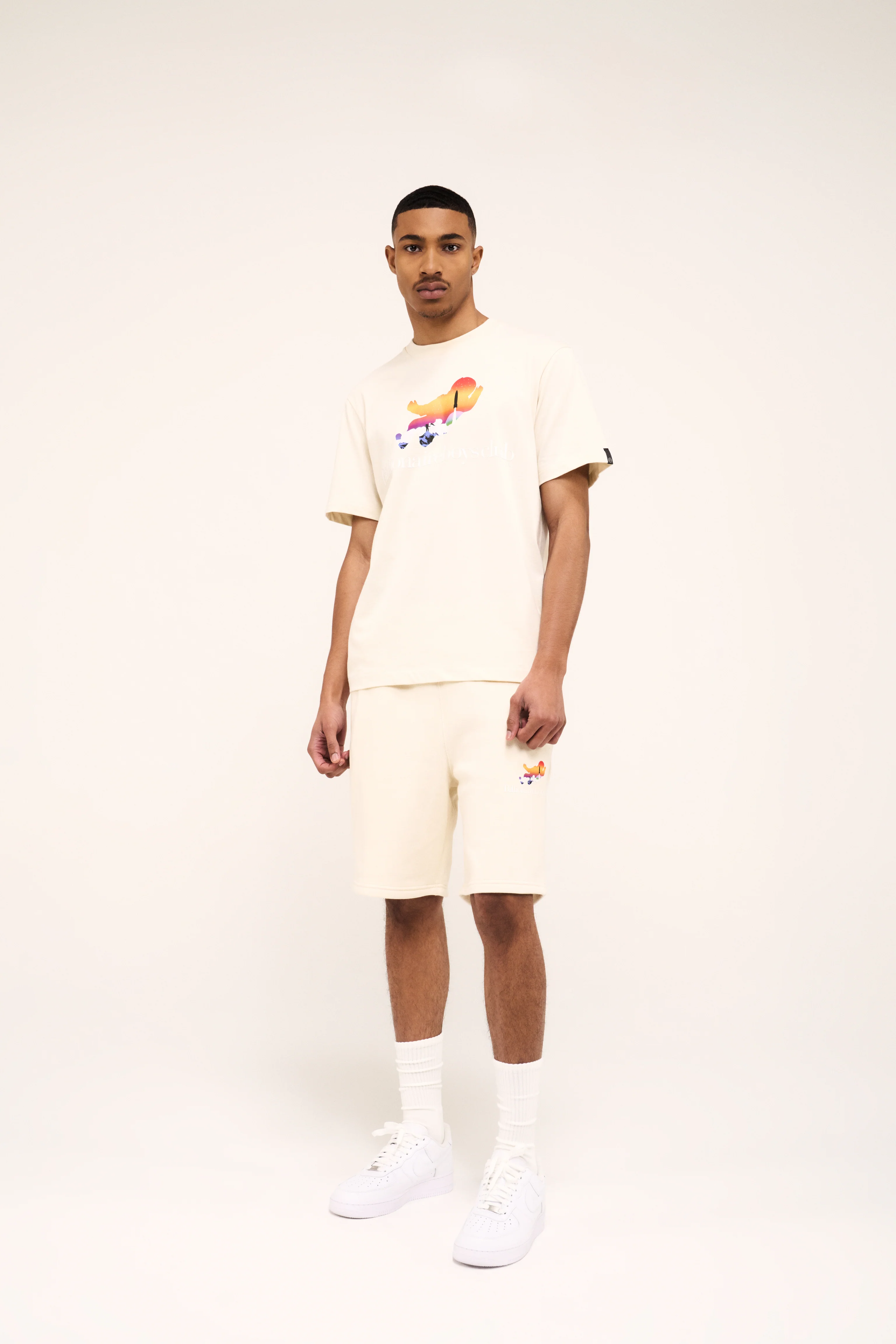 REVERSE ASTRO SHORTS - BEIGE - Image 3