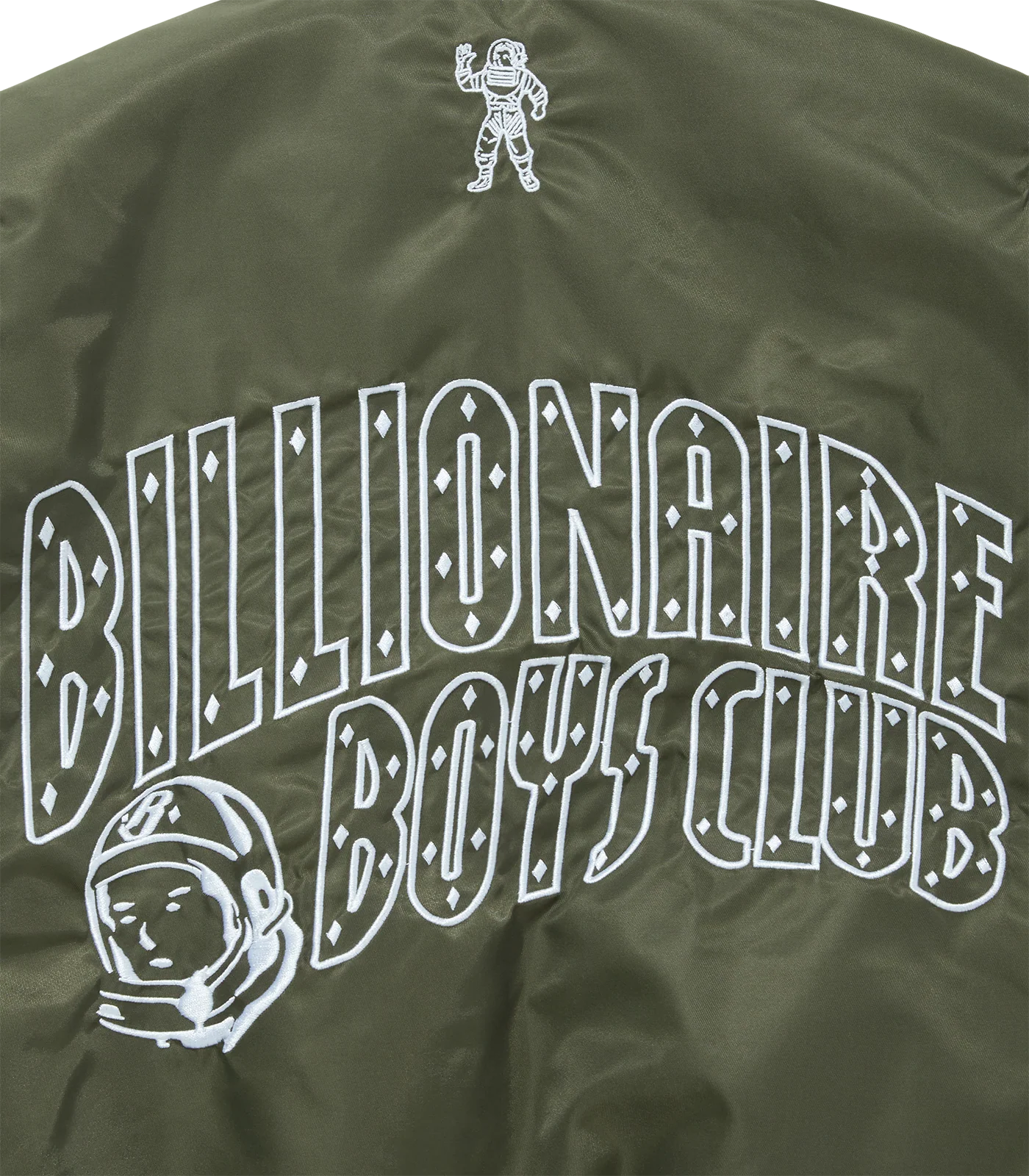 REVERSIBLE NYLON MA-1 BOMBER - OLIVE/CAMO - Image 7