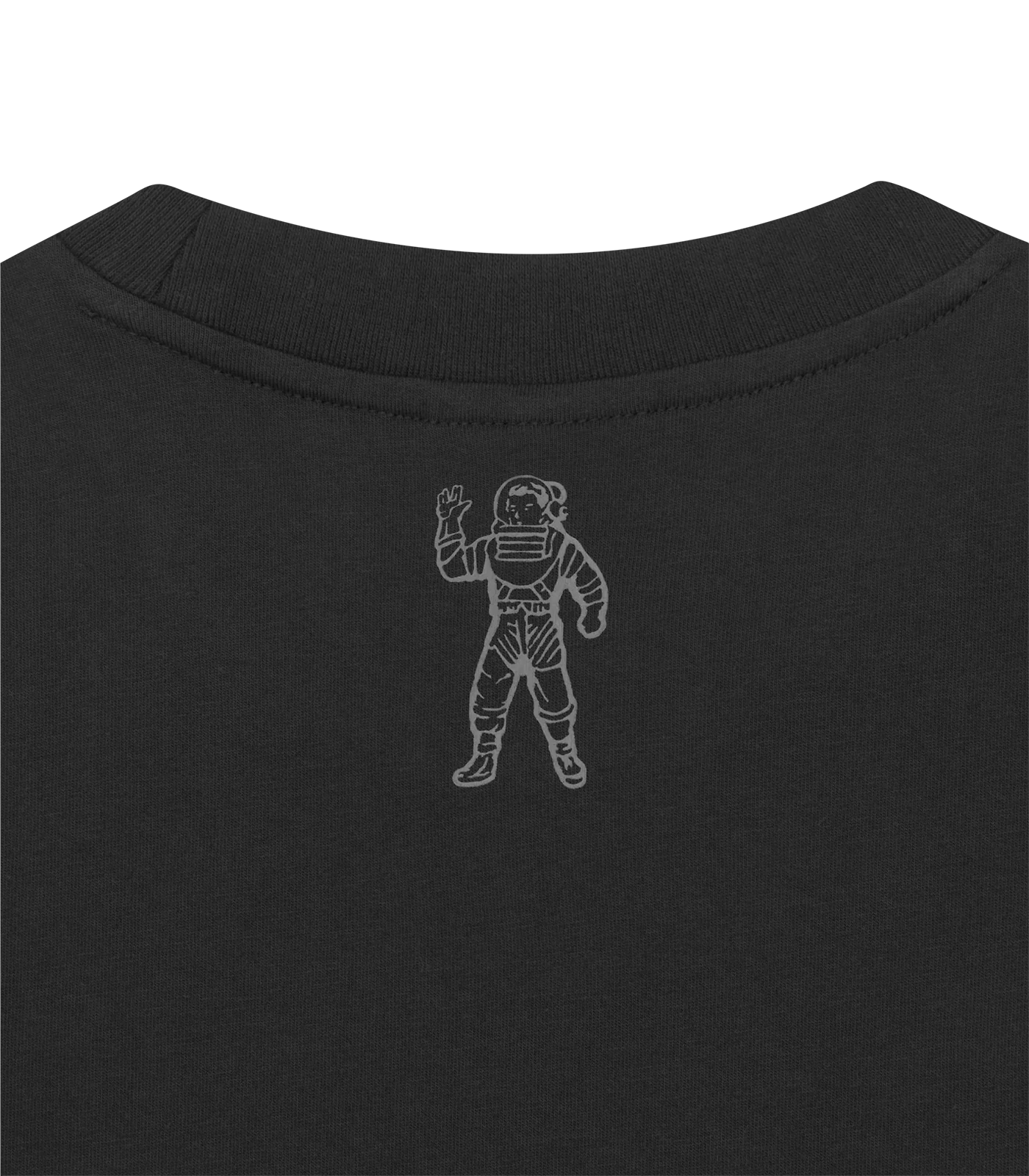 RHINESTONE STRAIGHT LOGO T-SHIRT - BLACK - Image 4