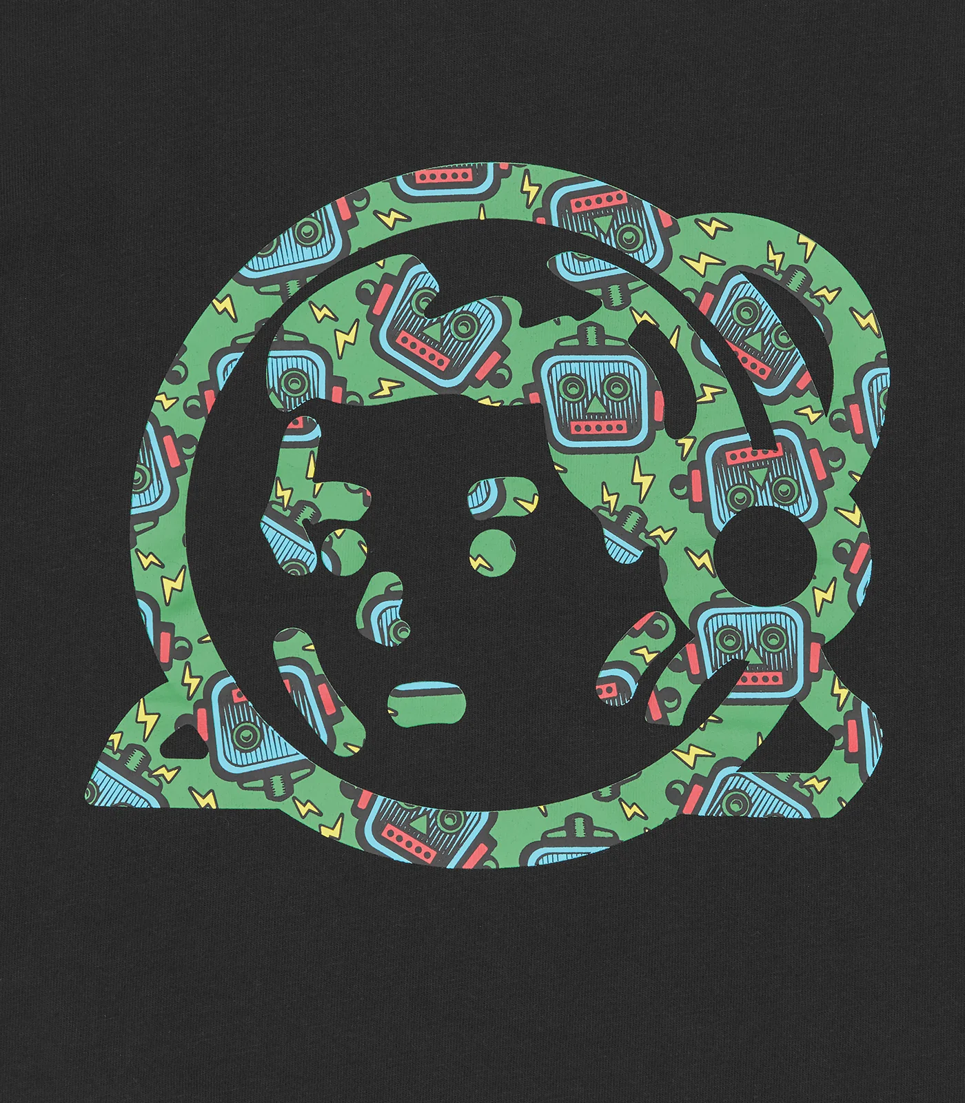 KIDS ROBOT FILL ASTRO T-SHIRT - BLACK - Image 4