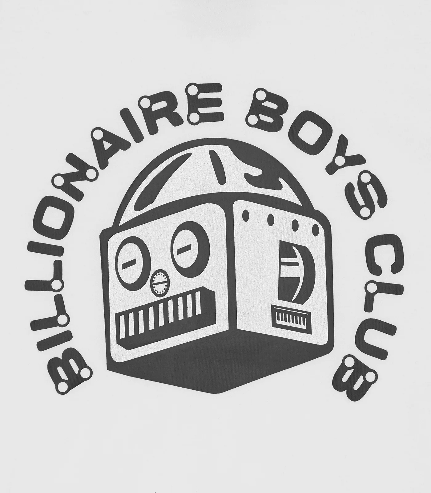 KIDS ROBOT LOGO T-SHIRT - WHITE - Image 5