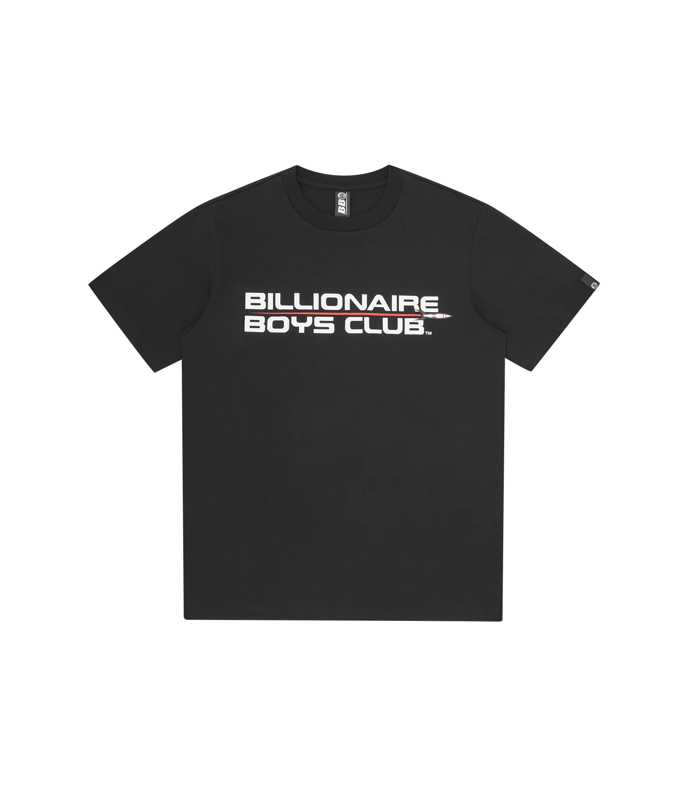 ROCKET LOGO T-SHIRT - BLACK