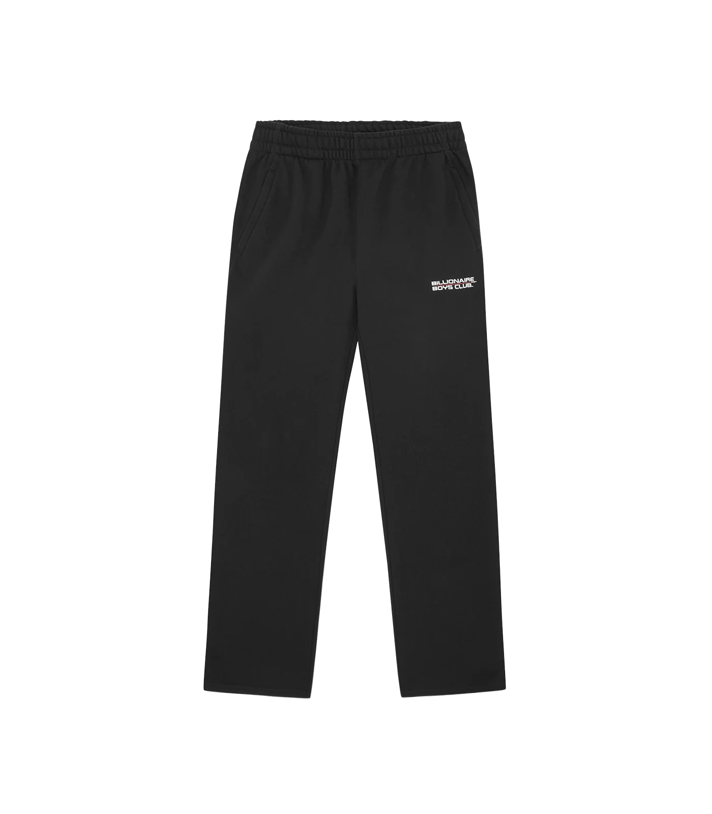 ROCKET LOGO WIDE LEG SWEATPANTS - BLACK