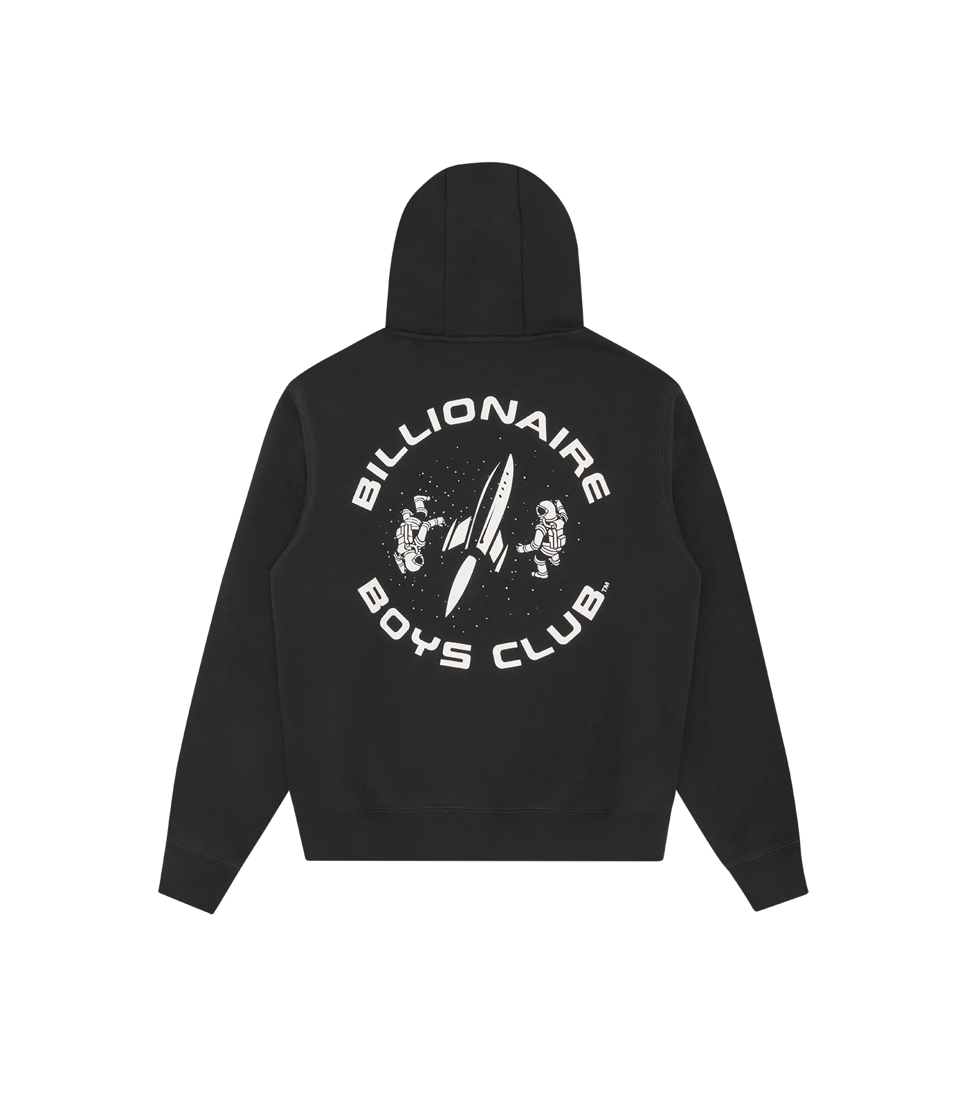ROCKET SMALL LOGO POPOVER HOOD - BLACK - Image 2