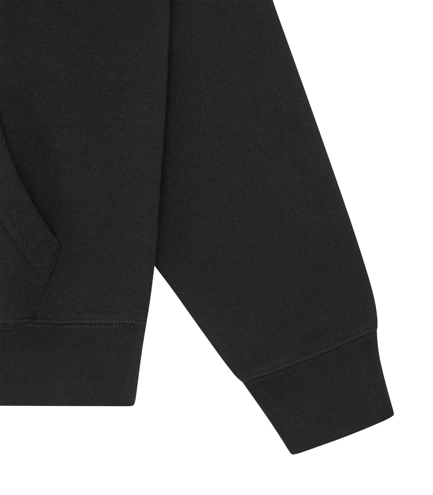 ROCKET SMALL LOGO POPOVER HOOD - BLACK - Image 4