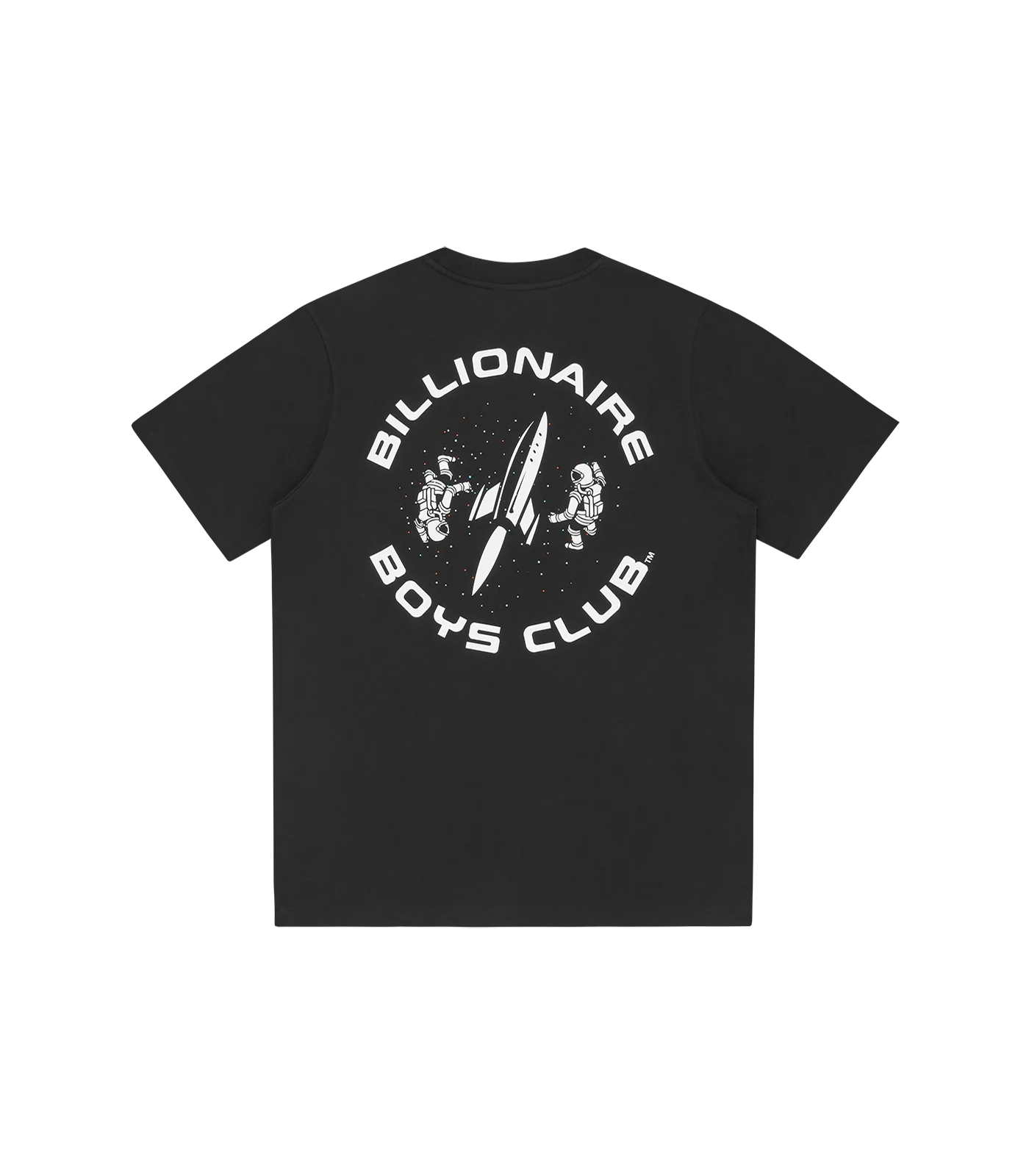 ROCKET SMALL LOGO T-SHIRT - BLACK - Image 2
