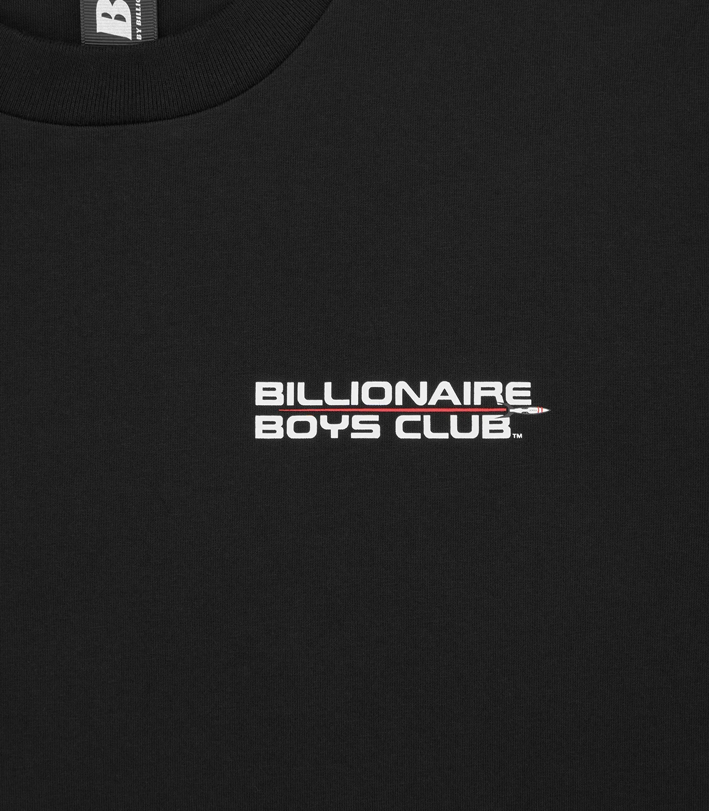 ROCKET SMALL LOGO T-SHIRT - BLACK - Image 3