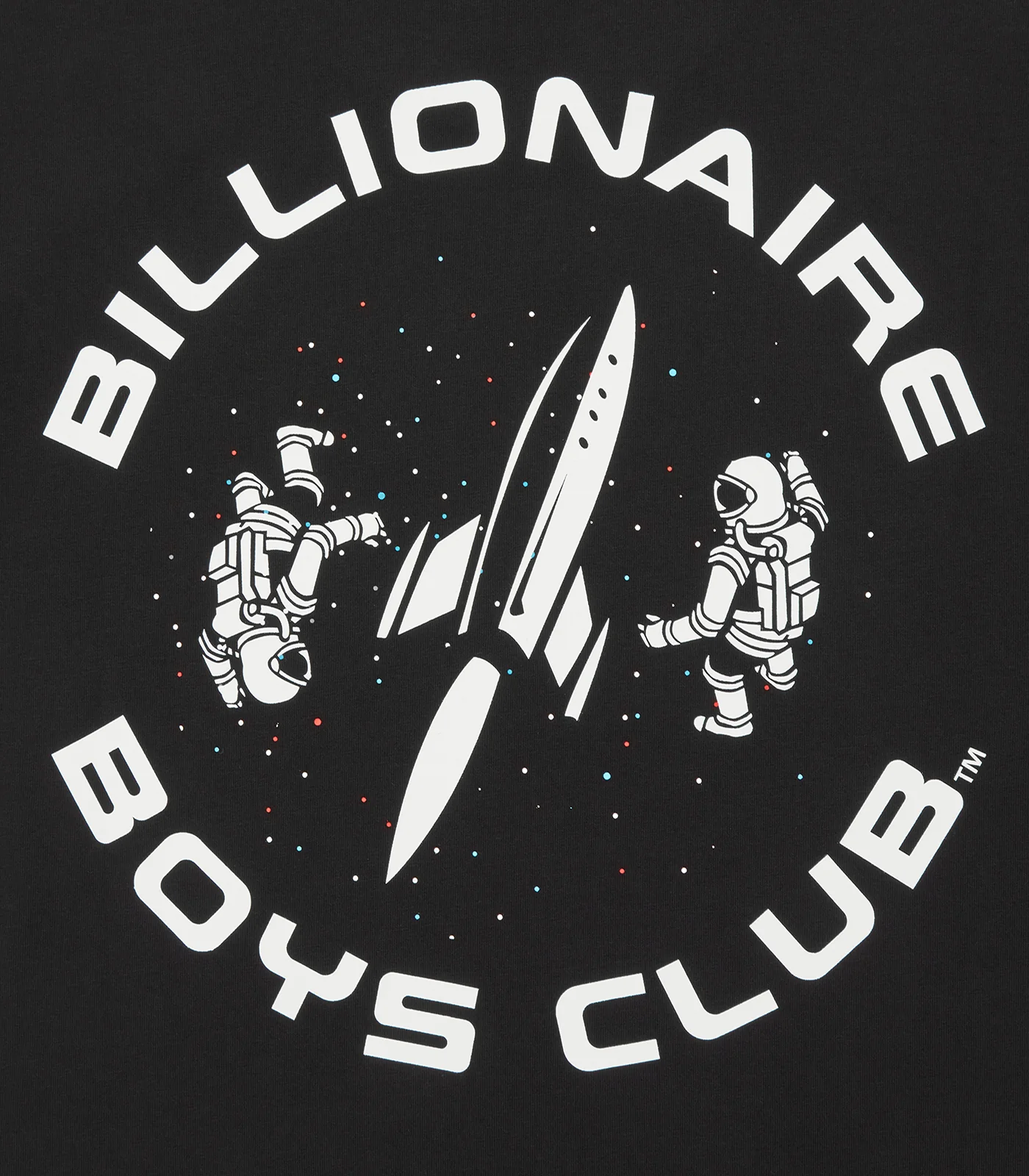 ROCKET SMALL LOGO T-SHIRT - BLACK - Image 4