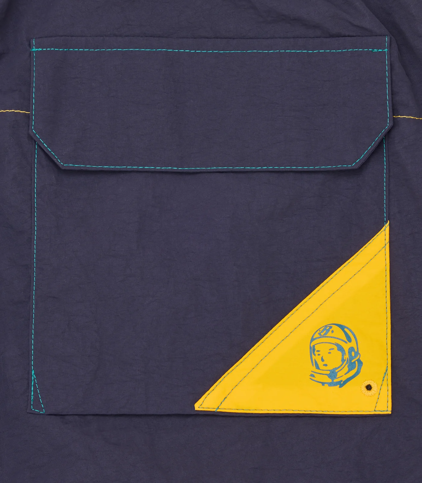 ROUND THE WORLD TRACK PANTS - NAVY - Image 5