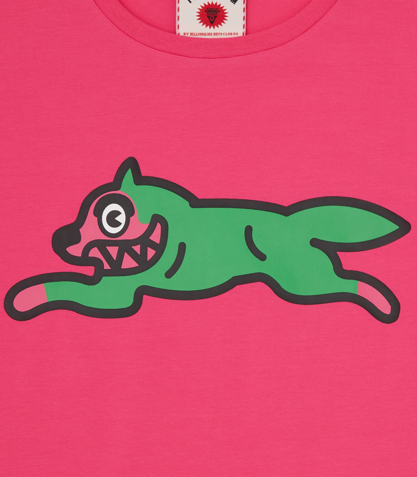 RUNNING DOG BABY TEE - PINK - Image 4